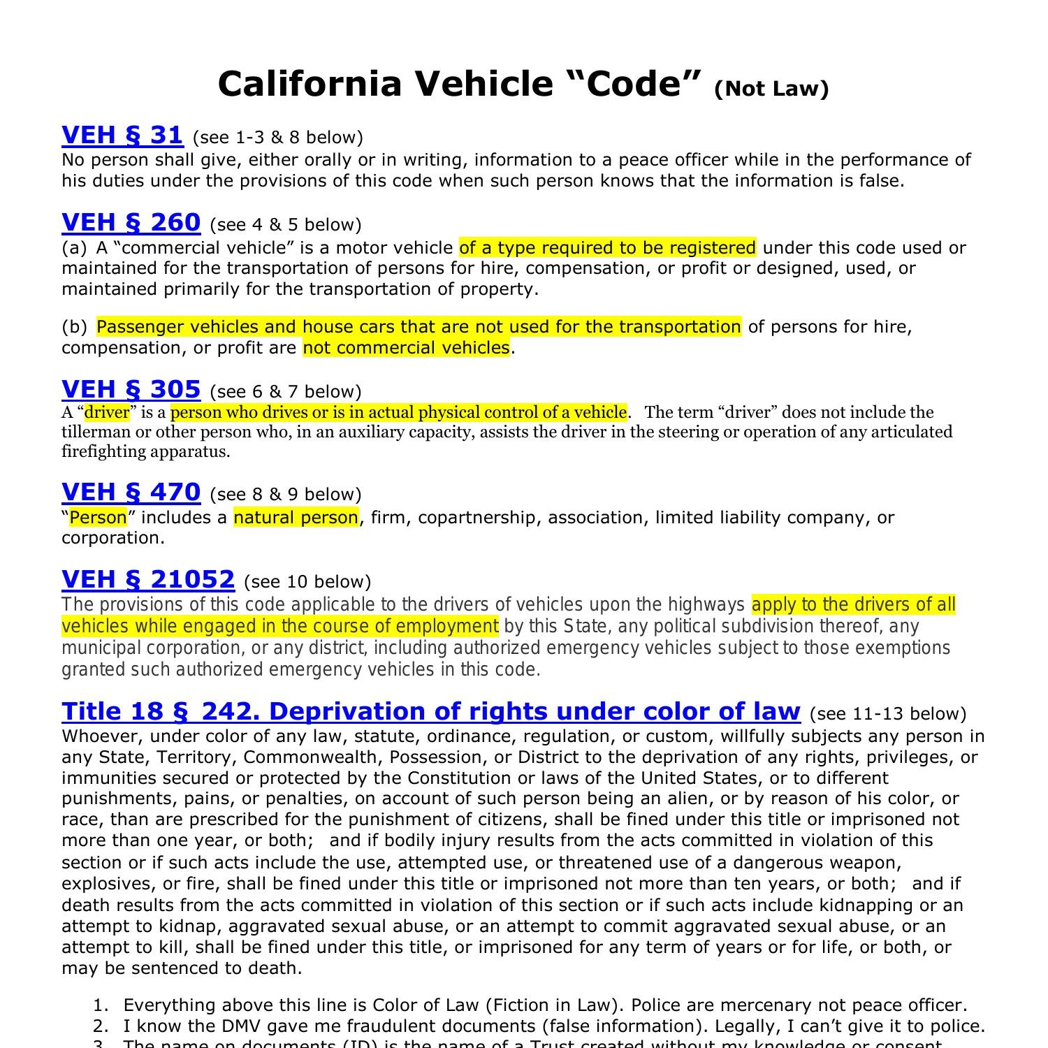 California Vehicle Code Pdf DocDroid Hot Sex Picture