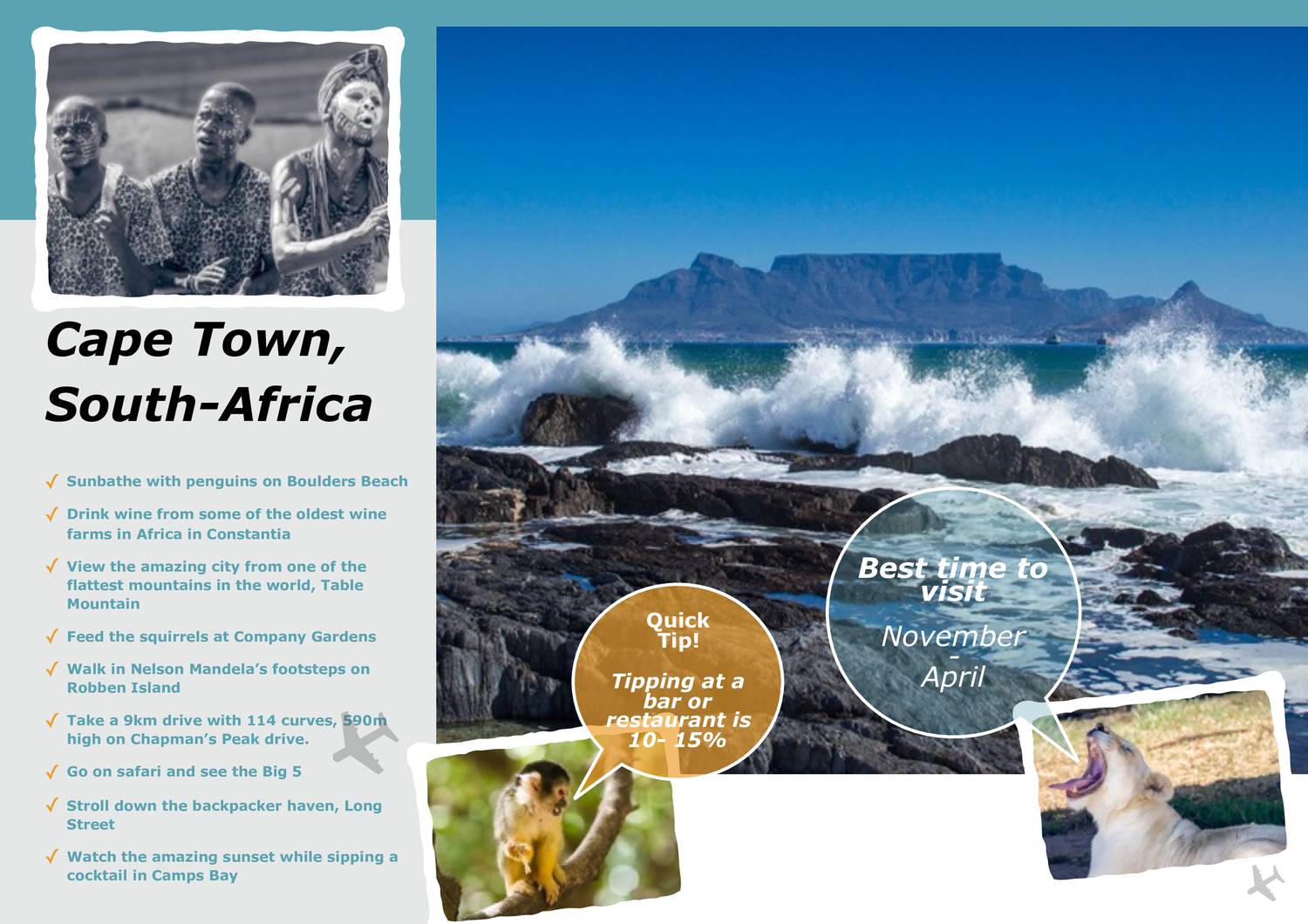 travel agency course cape town
