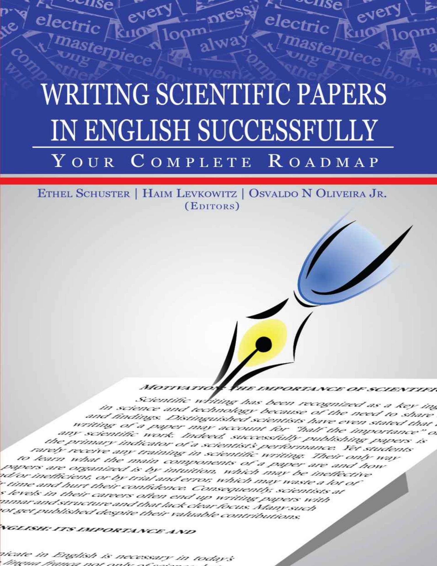 english for research paper writing book pdf