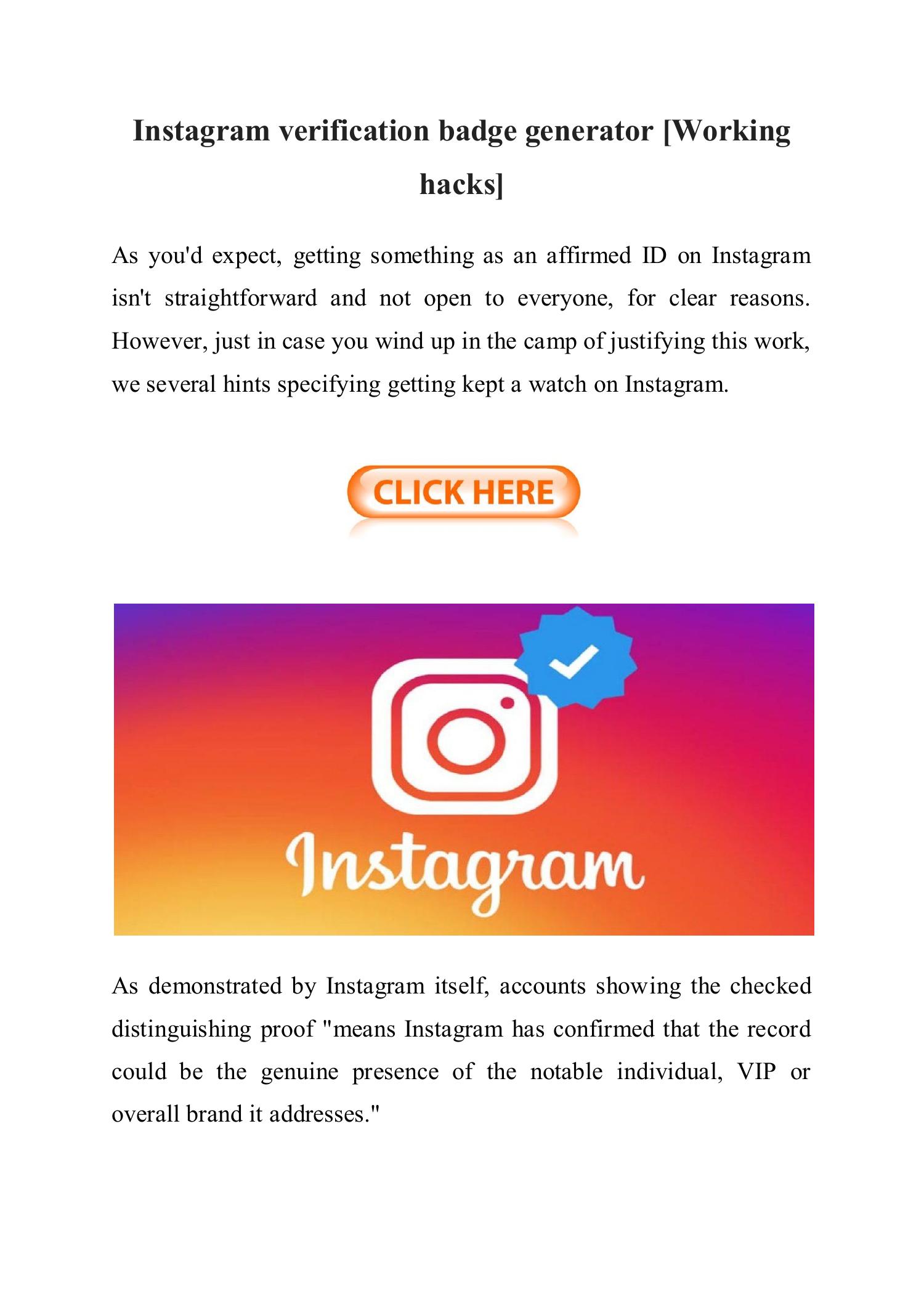 Instagram Verification: What is it and how does it work?