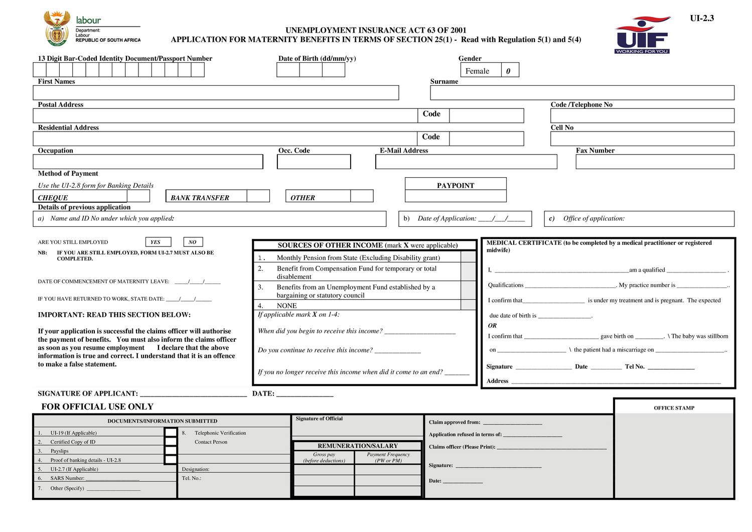 Preview document. Related forms
