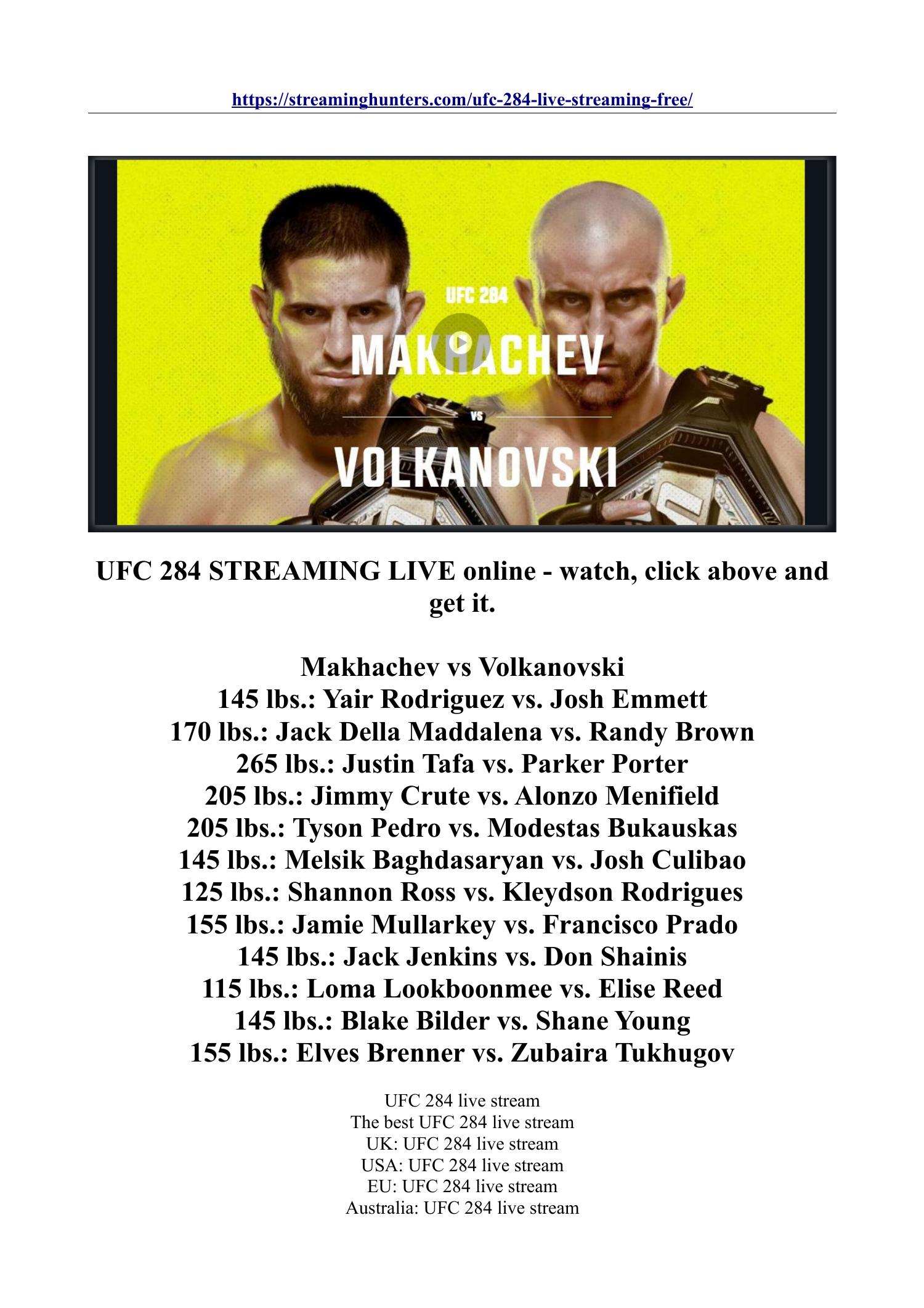 UFC 284 LIVE STREAm@REDDIT.pdf DocDroid