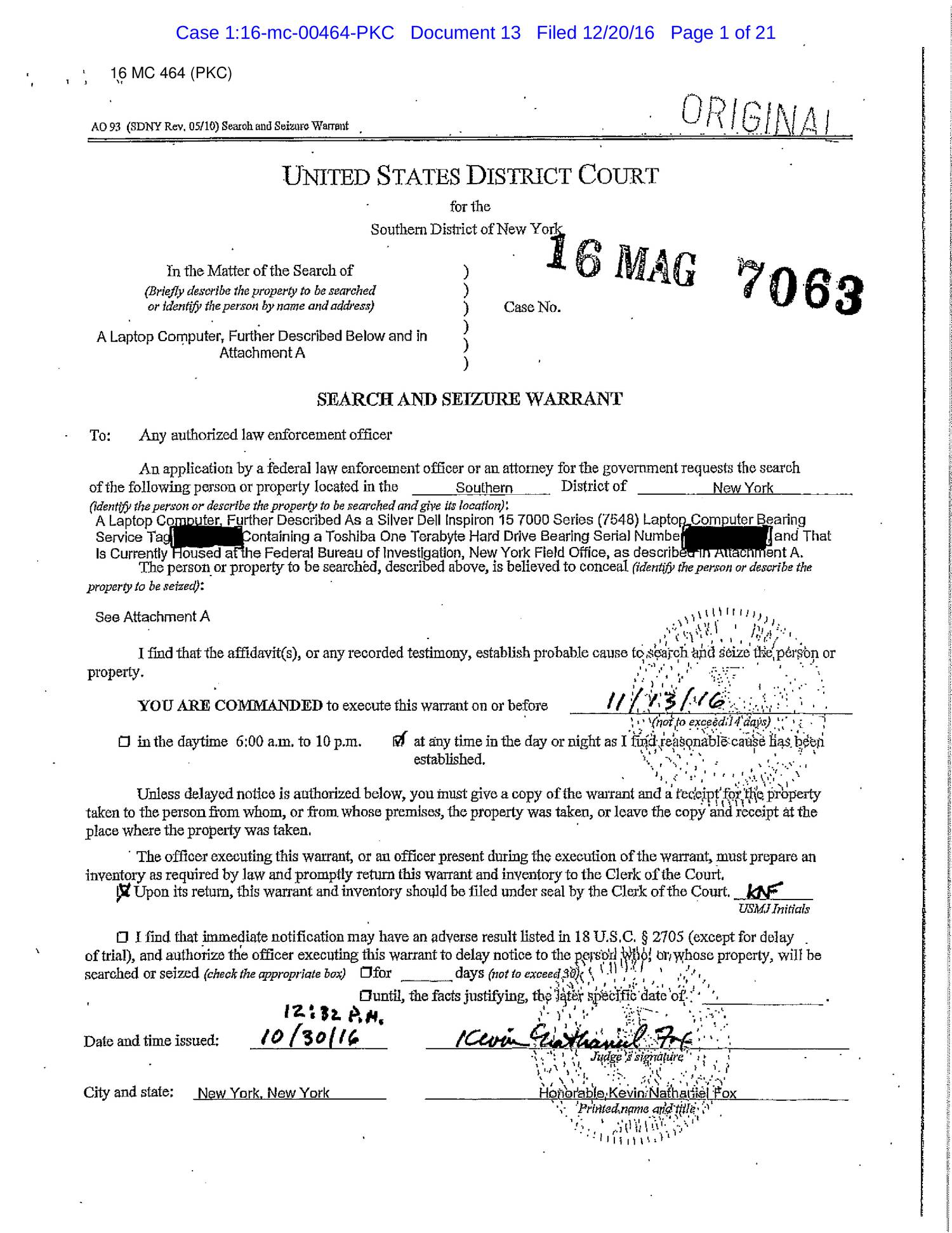 FBI Search warrant.pdf | DocDroid