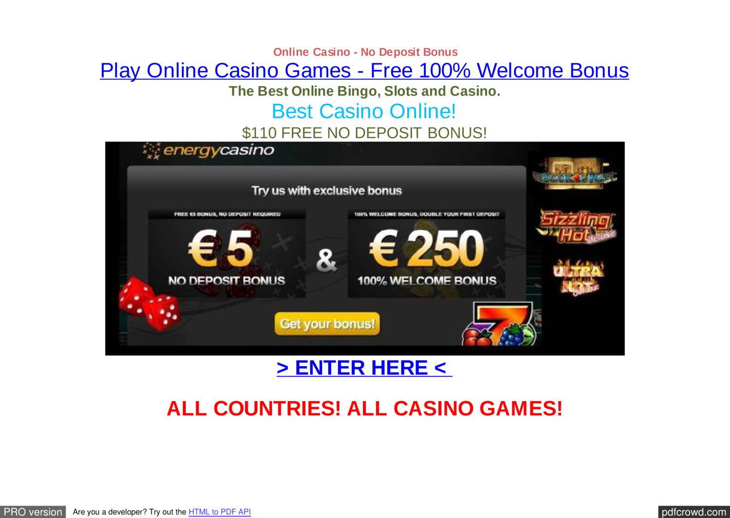 online casinos - How To Be More Productive?