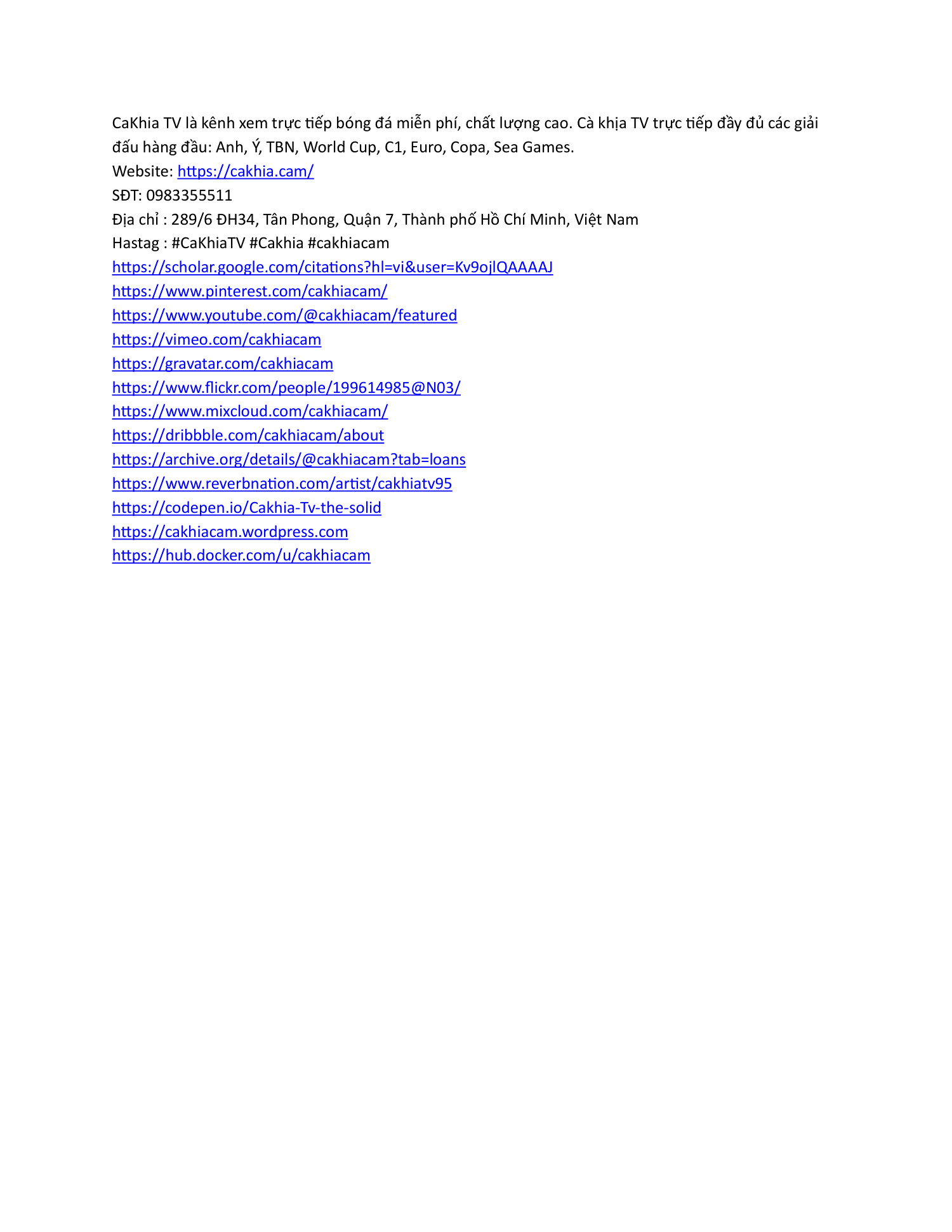 Cakhia tv l k nh xem tr c ti p b ng mi n ph docx docdroid