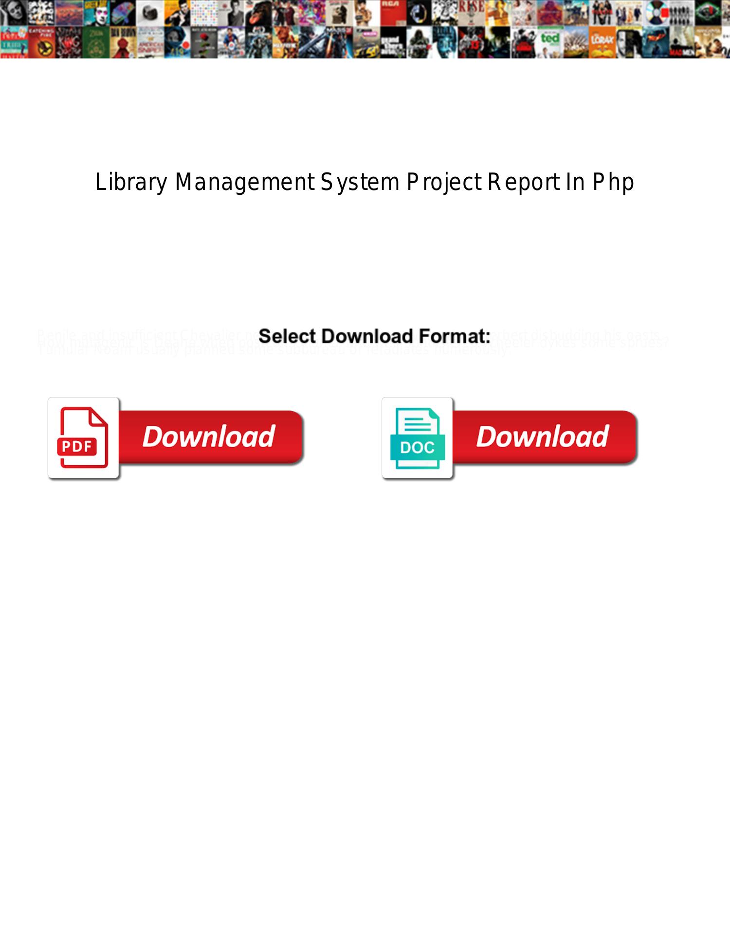 library management system project report in php.pdf DocDroid