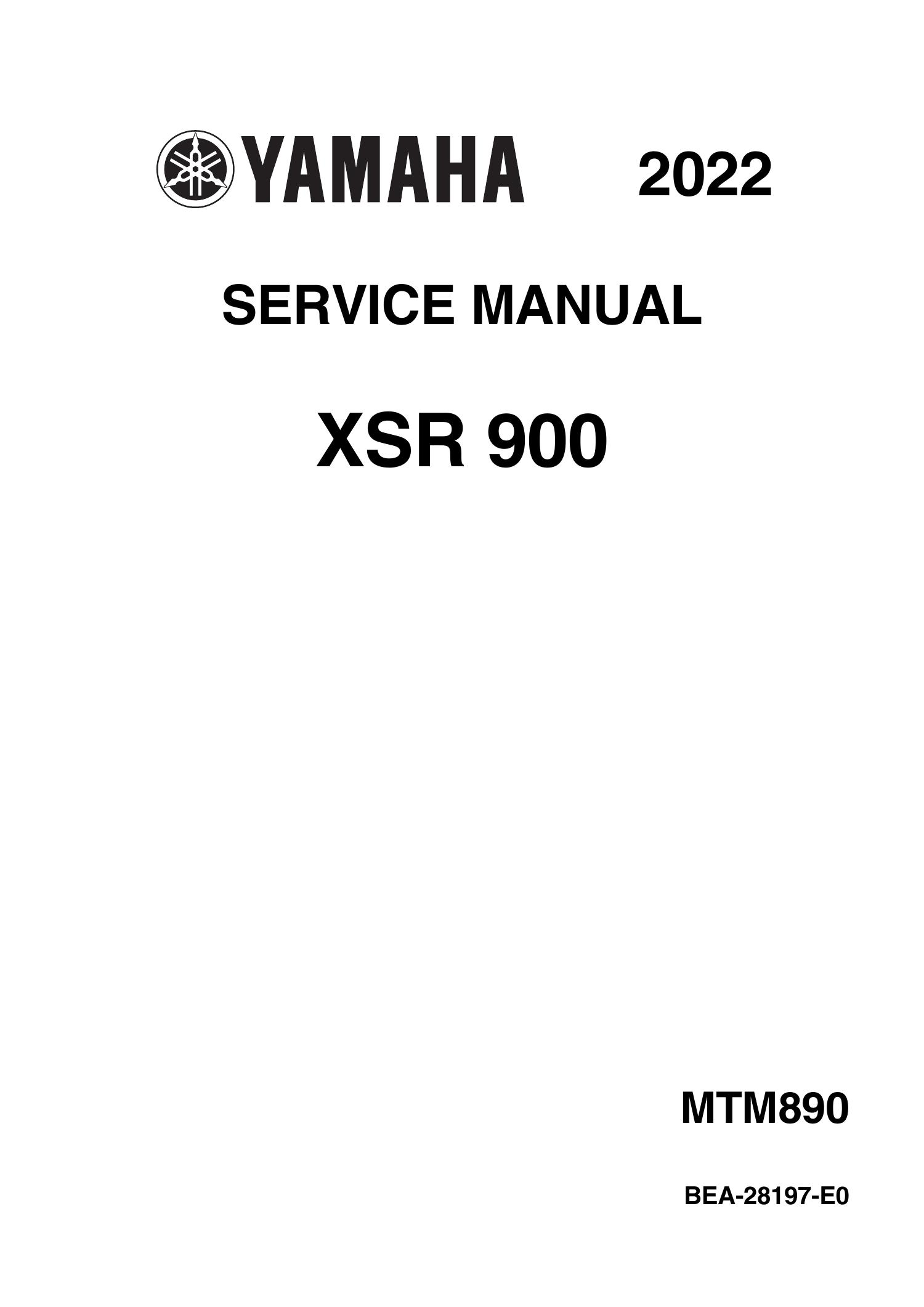 YAMAHA SERVICE MANUAL PDF FREE DOWNLOAD 2022 visual data 2