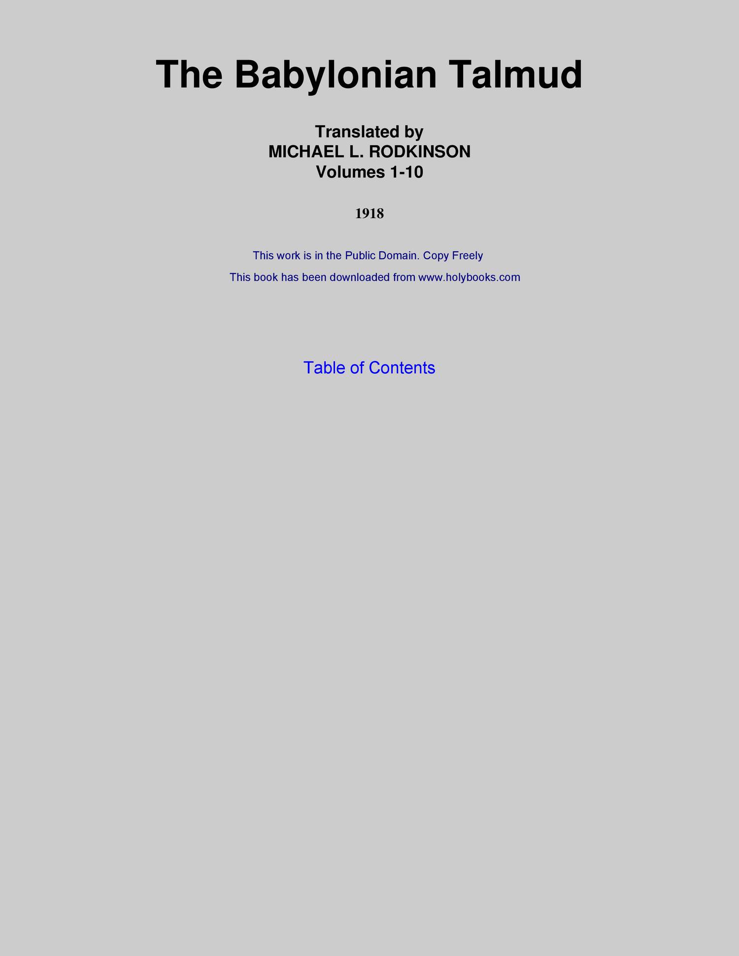 Babylonian Talmud Pdf Docdroid