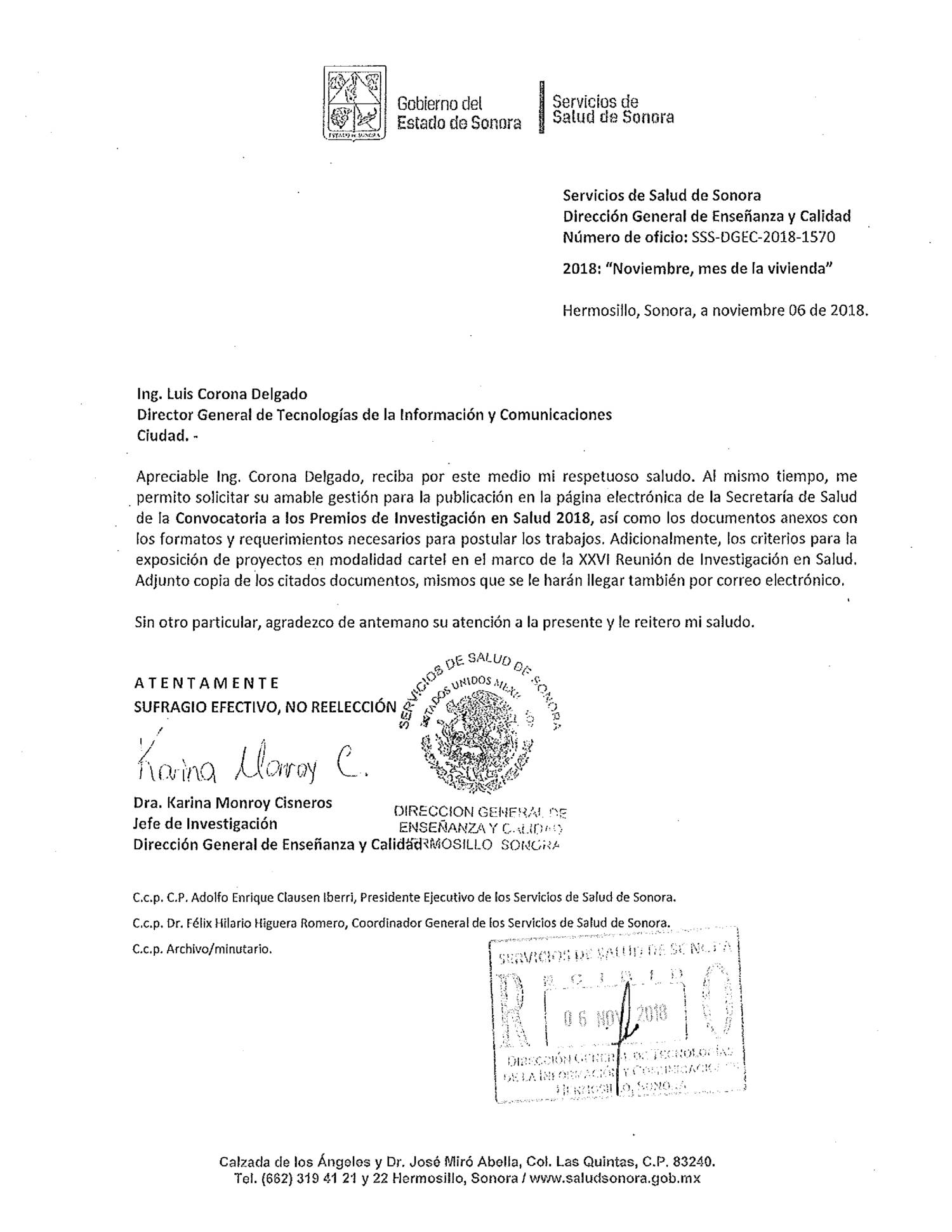 OFICIO 1570 SOLICITUD PUBLICACIÓN CONVOCATORIA PREMIOS.pdf