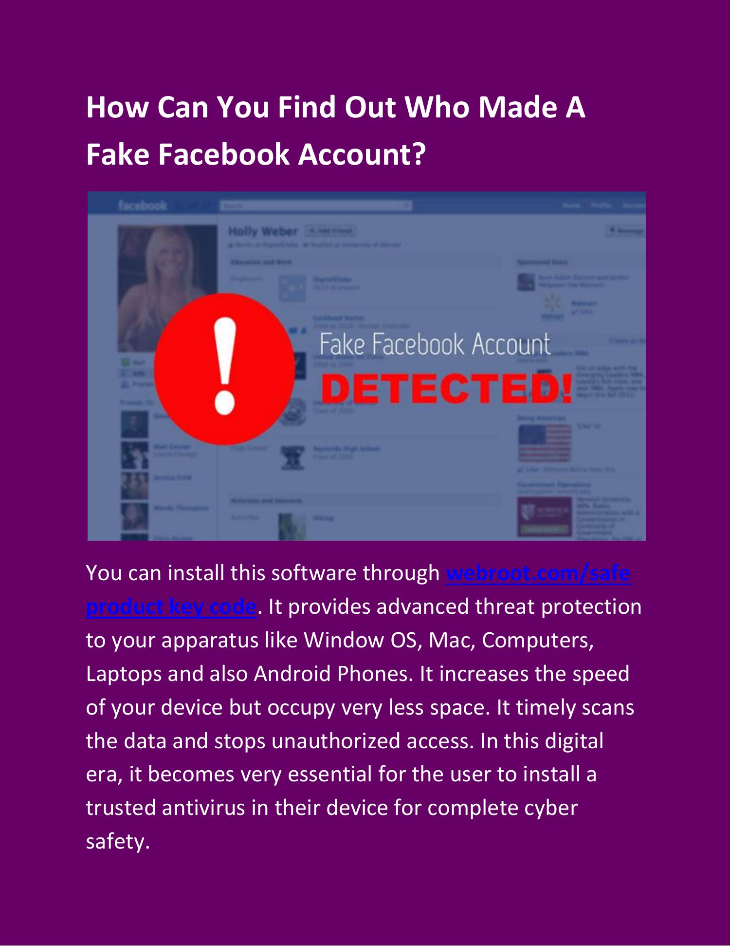 How To Find Trace An Ip Address Of A Fake Facebook Account Vrogue