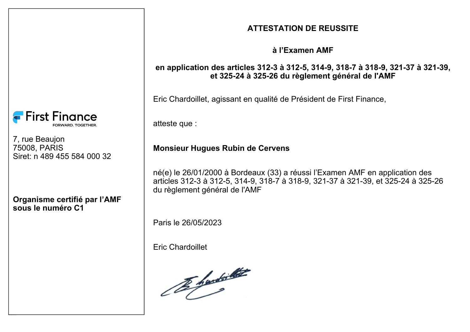 Attestation File Attestation D’Acquittement Tours – IMCUI