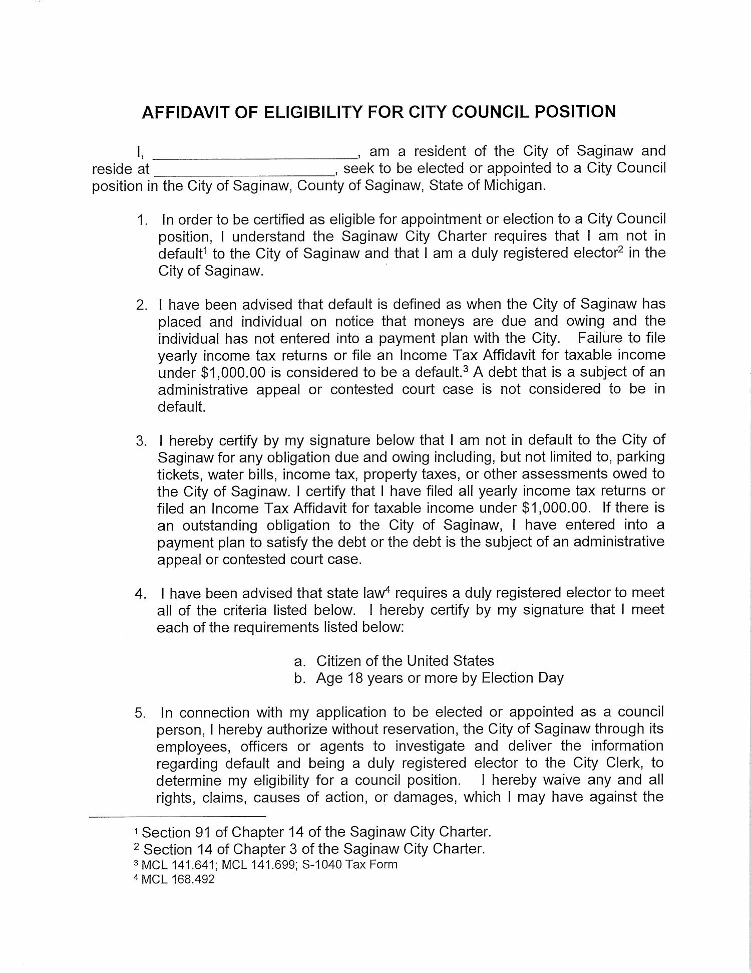 Council Affidavit Form.pdf | DocDroid