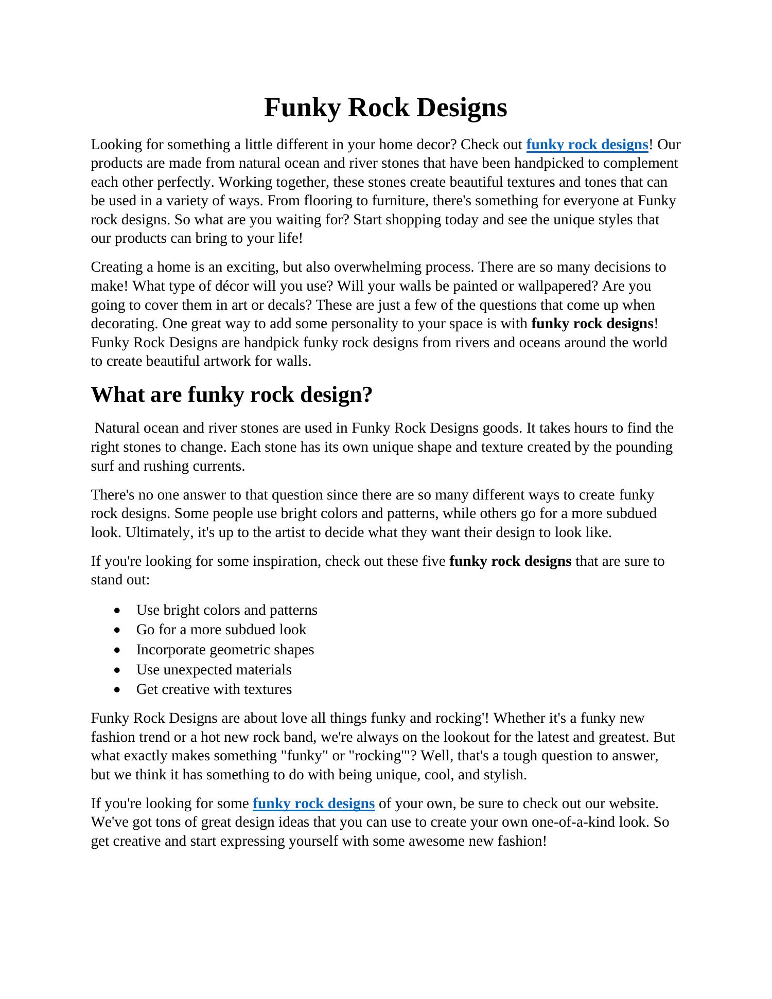 Funky Rock Designs.docx DocDroid