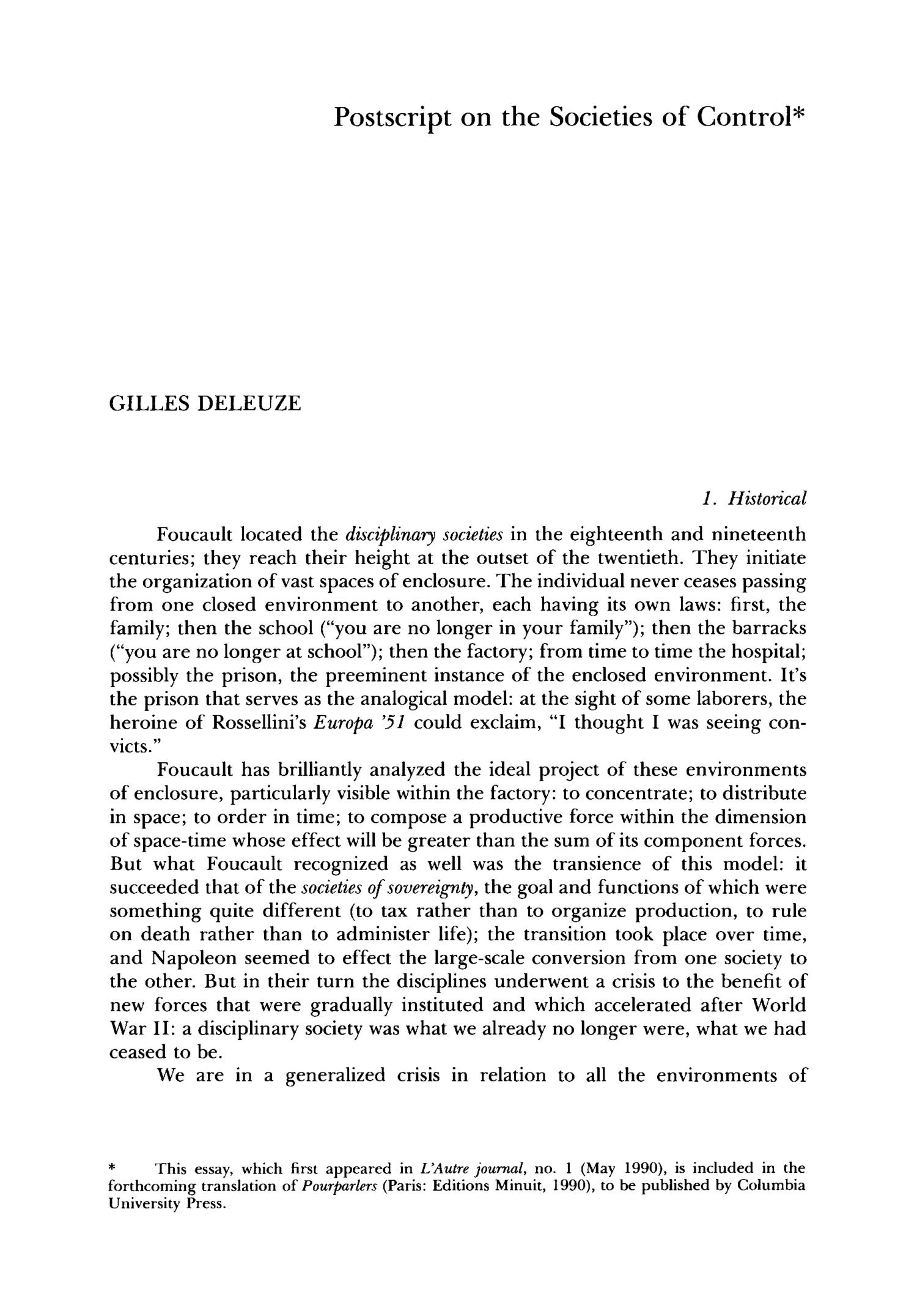 Deleuze Postscript on the Societies of Control.pdf DocDroid