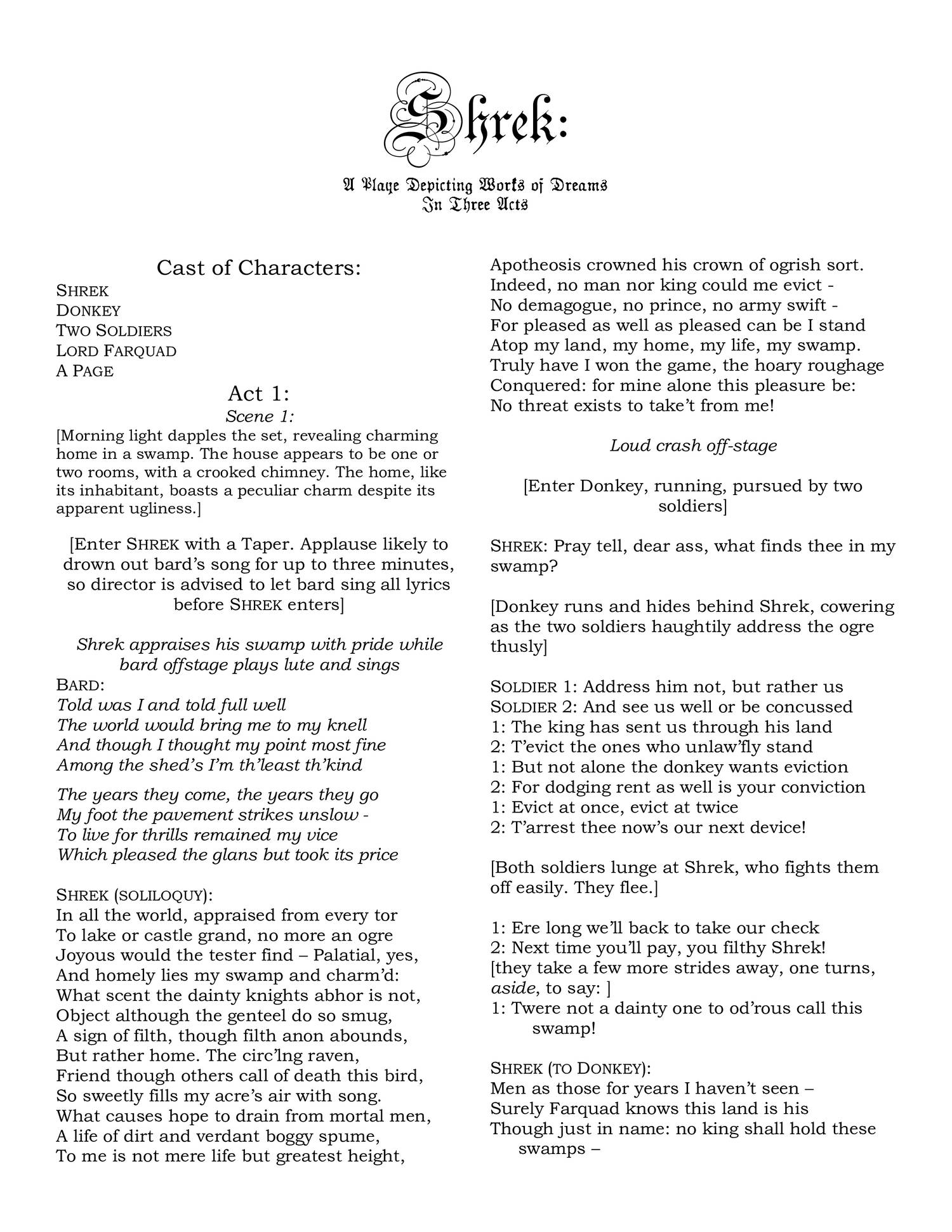 When was shrek released picture