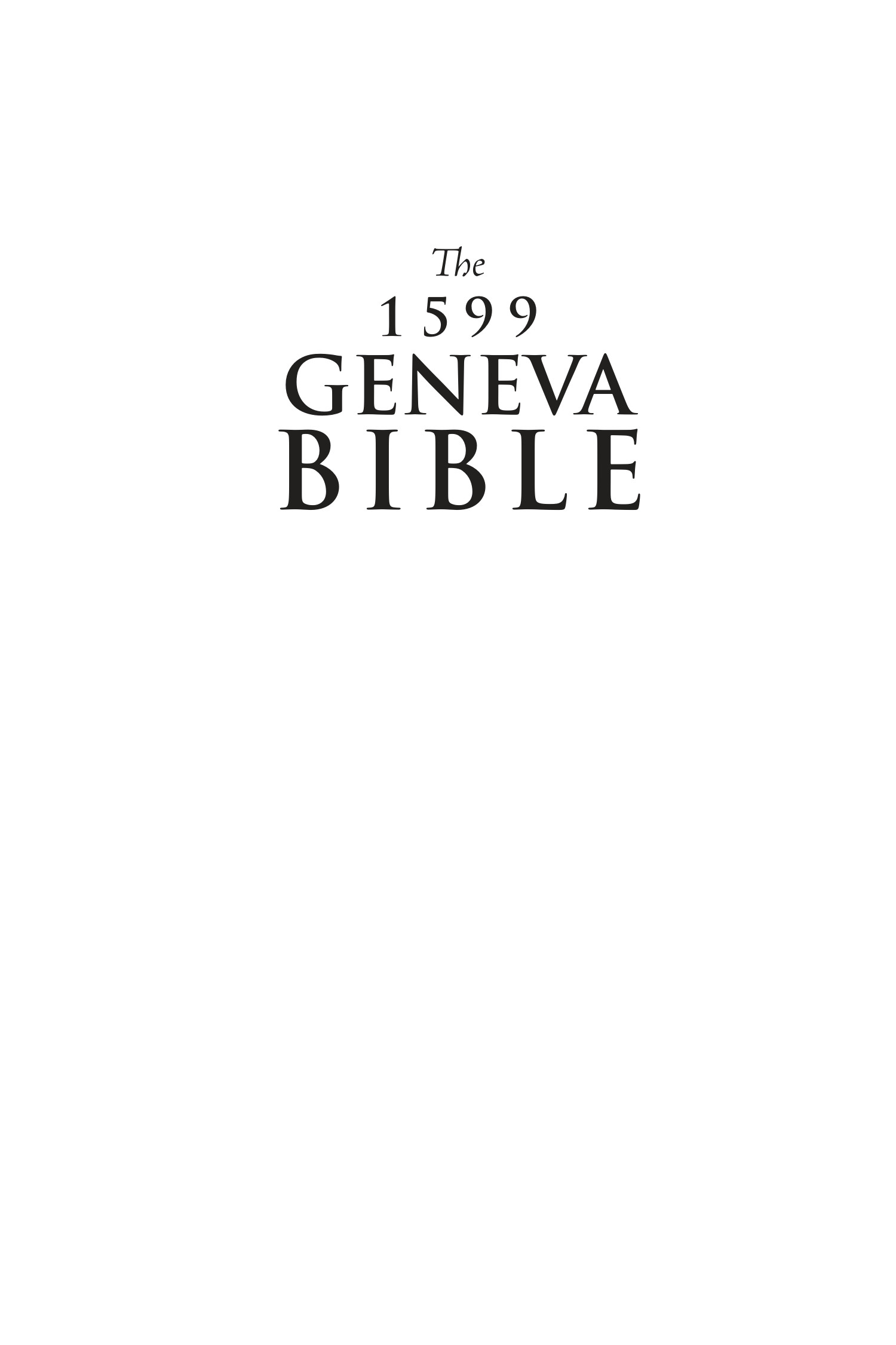 Where Can I Read The Geneva Bible For Free
