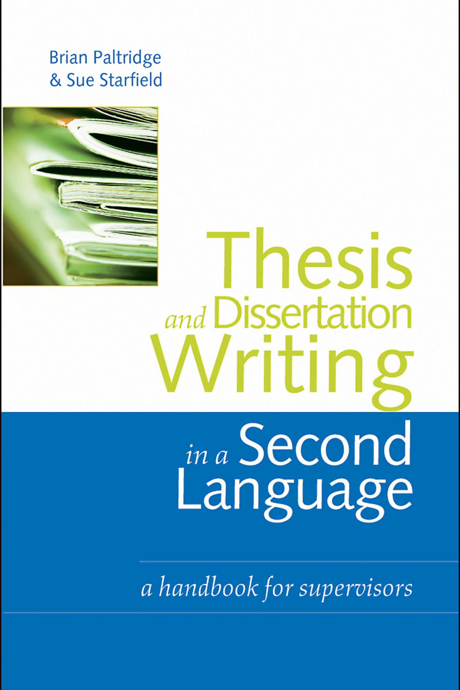 thesis language writing