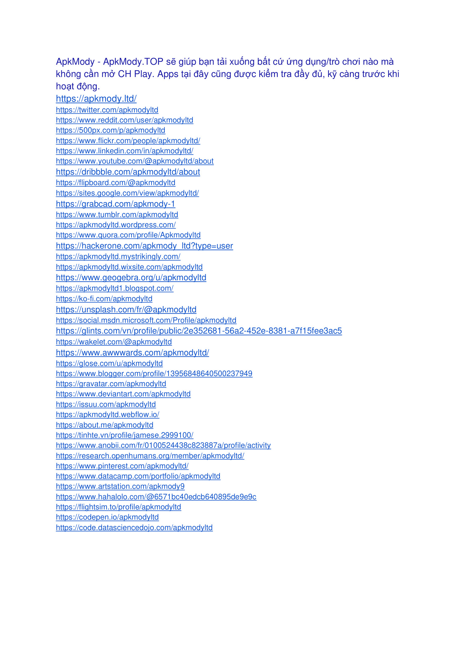 ApkMody T i Game APK App MOD APK Mi n Ph docx DocDroid