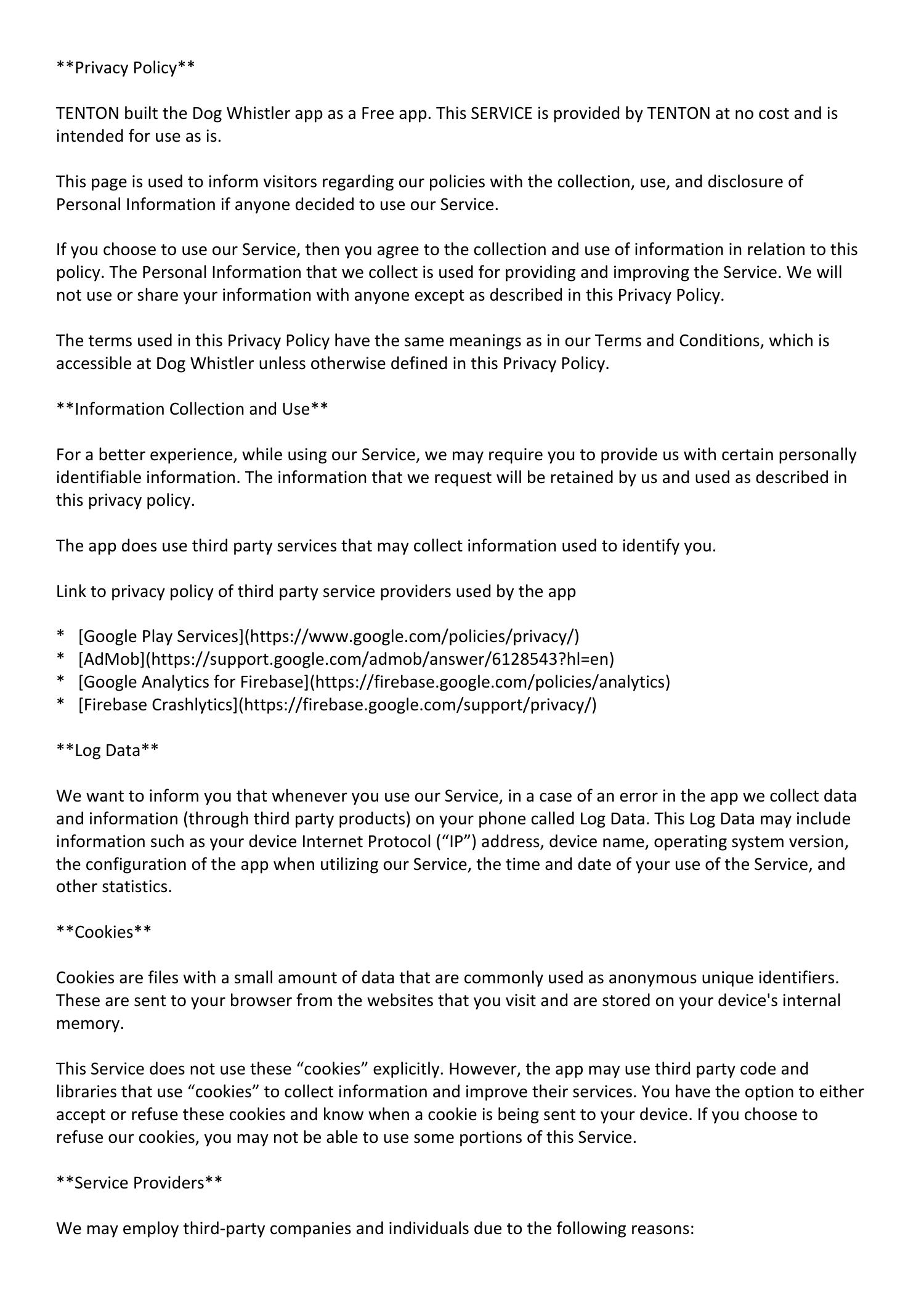 Privacy Policy pdf DocDroid
