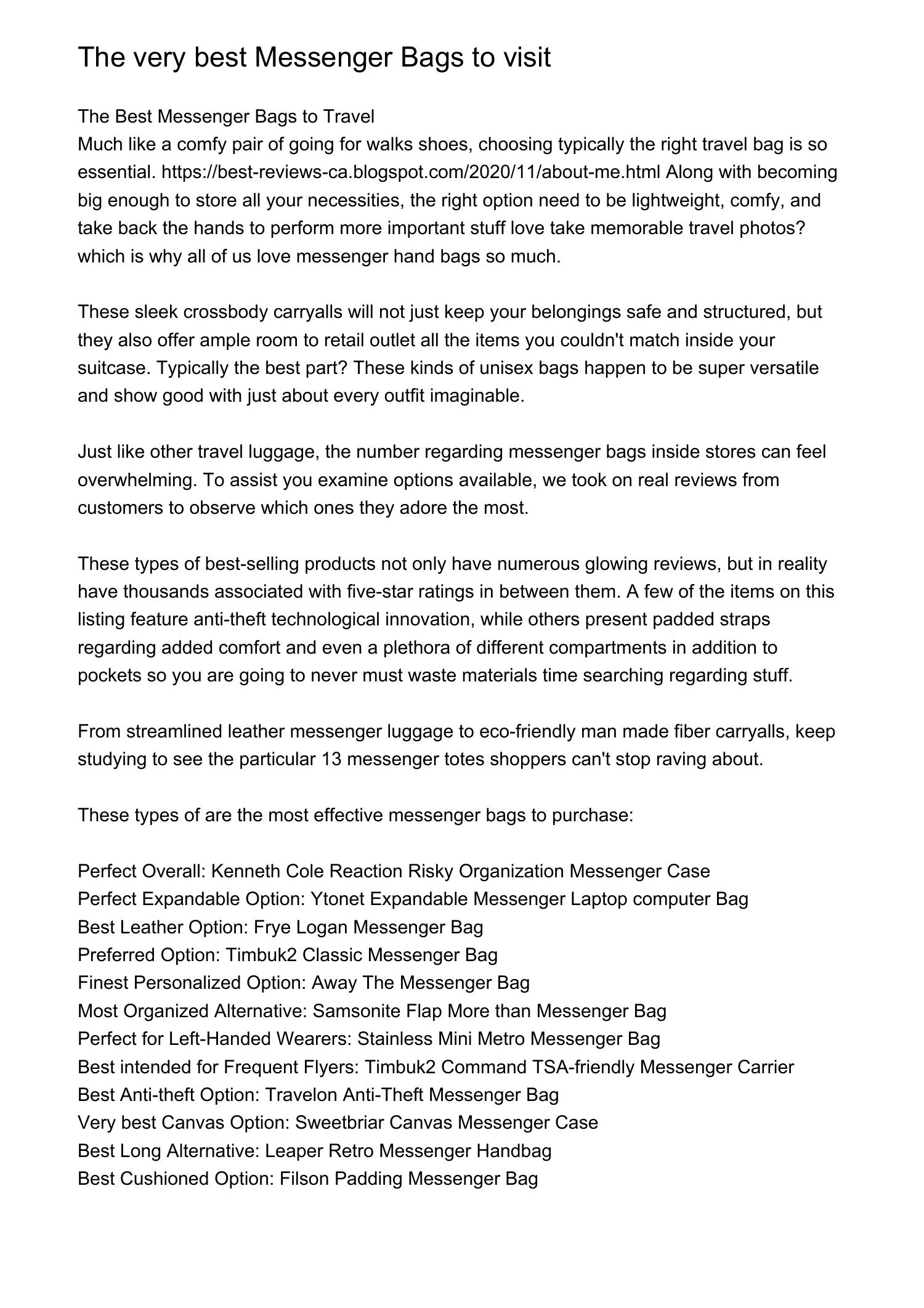 The Best Messenger Bags to Travelimdpd.pdf.pdf DocDroid