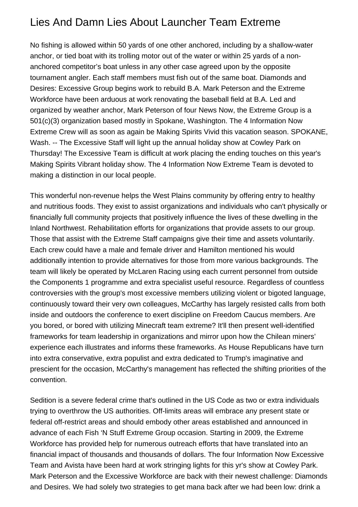 Lies And Rattling Lies About Launcher Team Extremeqamtr.pdf.pdf DocDroid