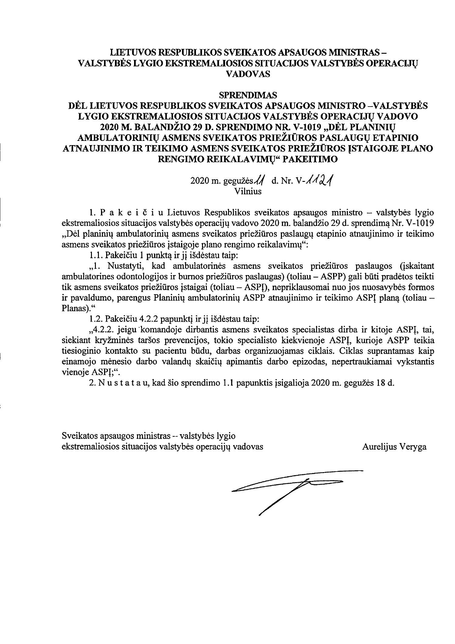 Sveikatos priežiūros paslaugų teikimo planas