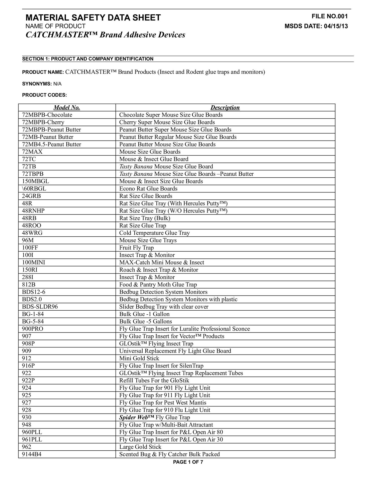 CatchMaster_Fisa_de_Securitate.pdf | DocDroid