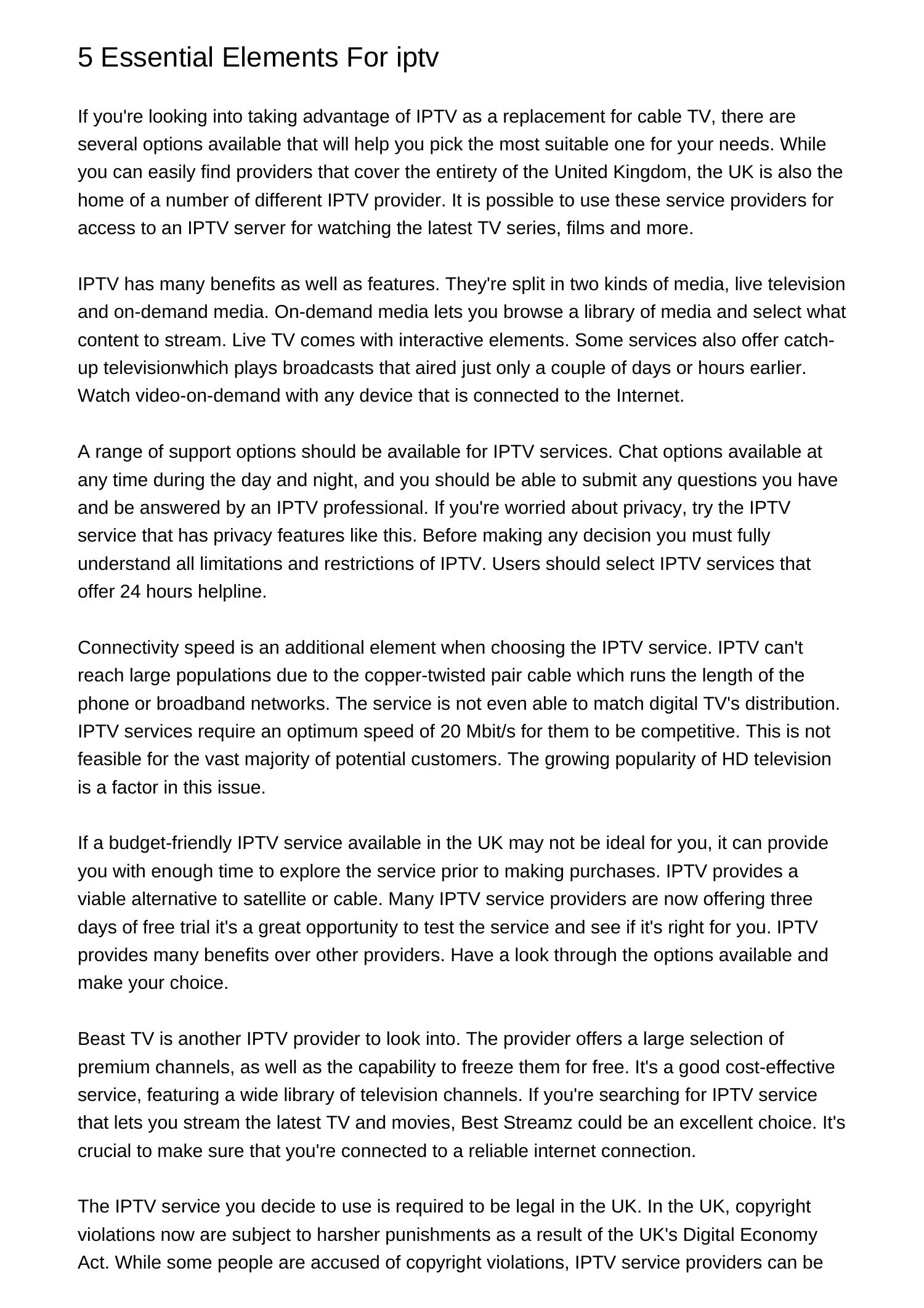 iptv service uk Optionsbghsb.pdf.pdf | DocDroid