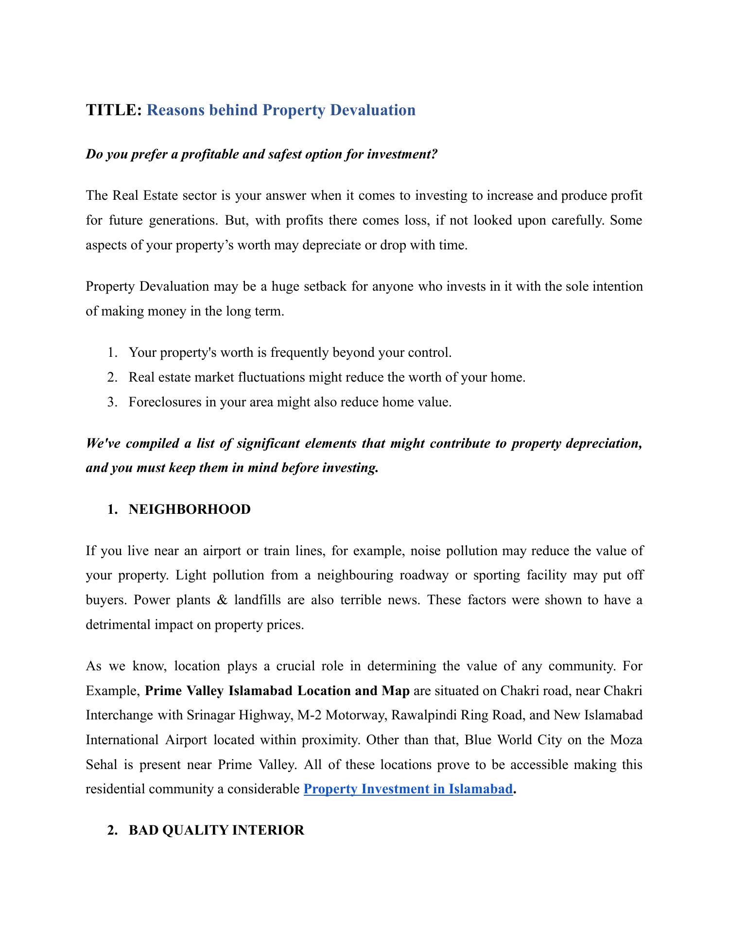 Reasons Behind Property Devaluation.docx.pdf | DocDroid