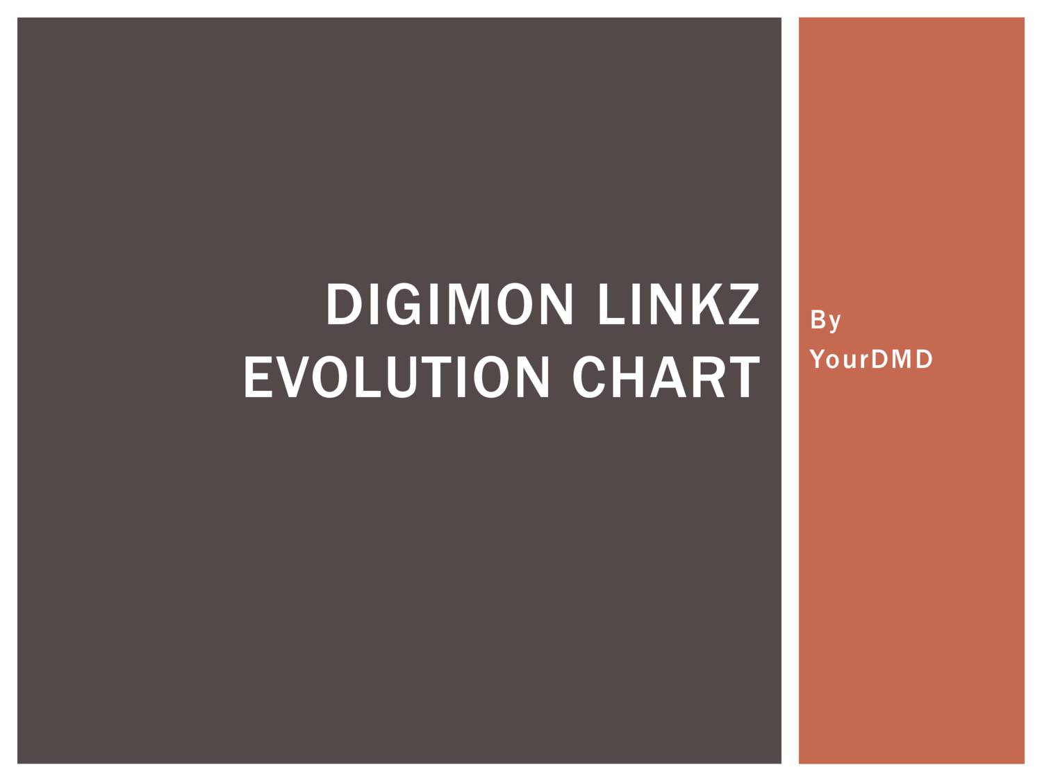 Digimon Linkz Evolution Chart