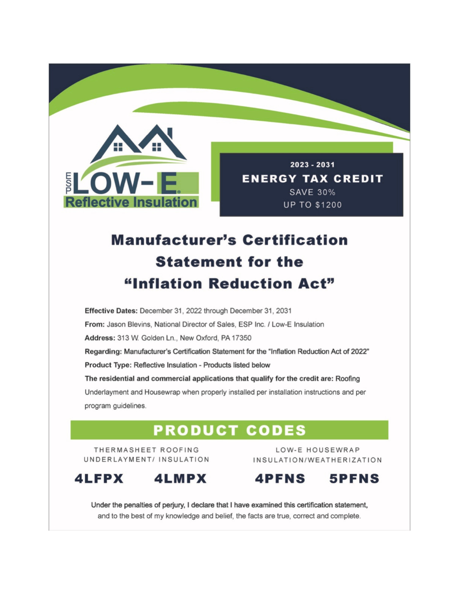 LowE Insulation Tax Credit.pdf DocDroid