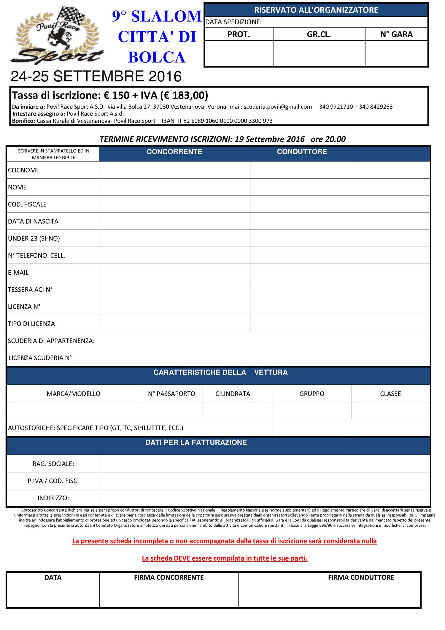 SCHEDA ISCRIZIONE 2016.pdf | DocDroid