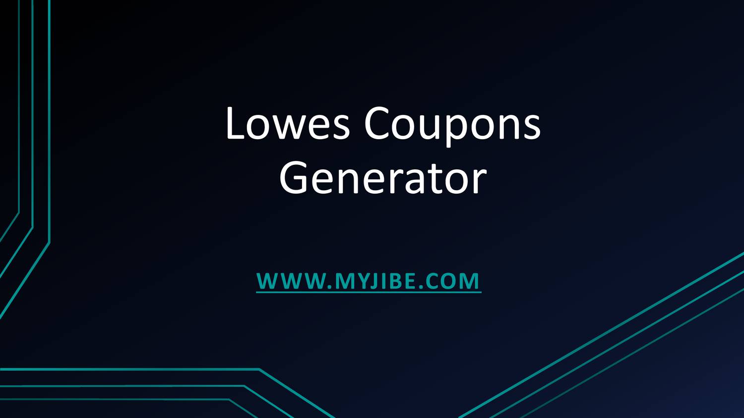 Lowes Coupons Generator Pptx Docdroid