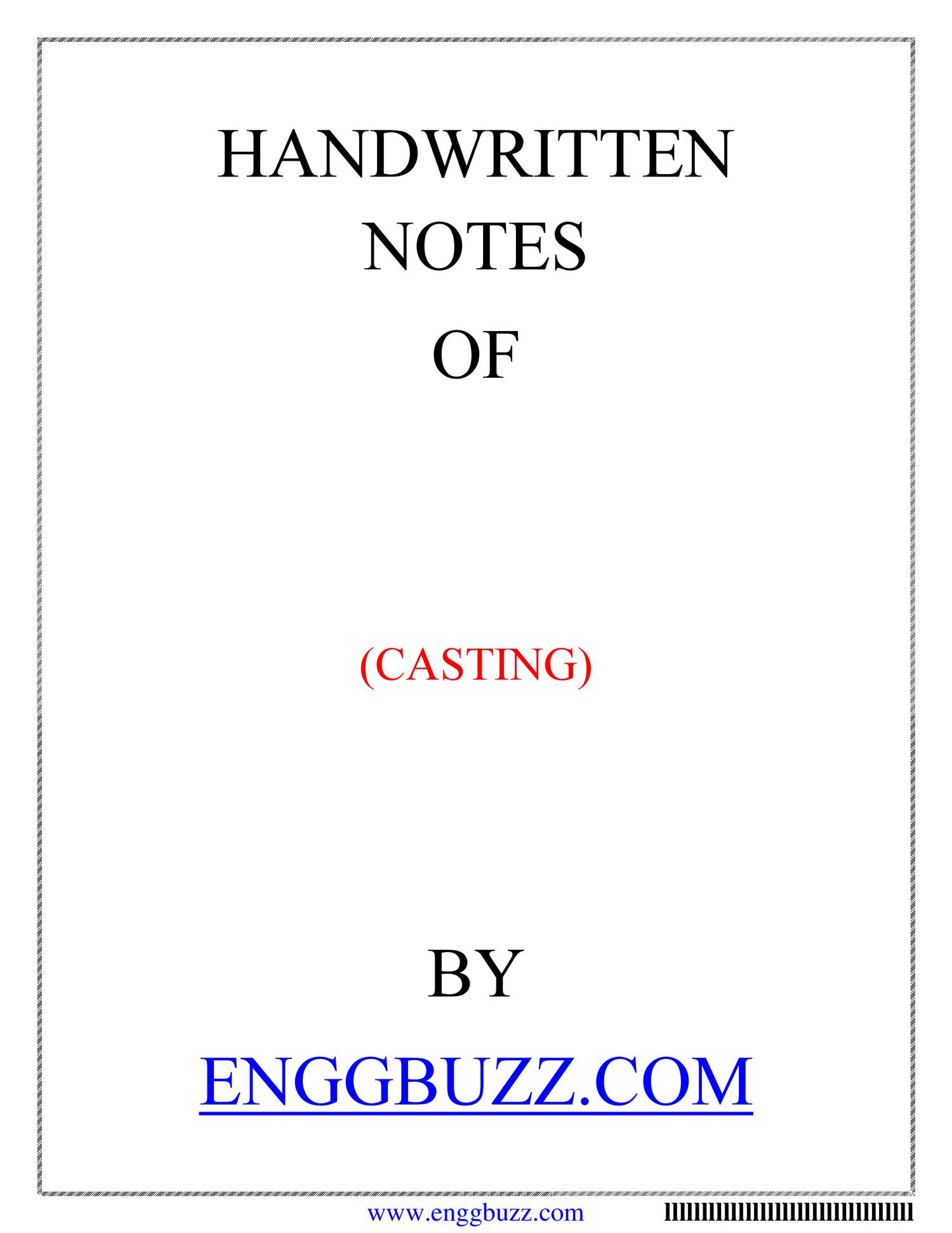 CASTING NOTES.pdf DocDroid