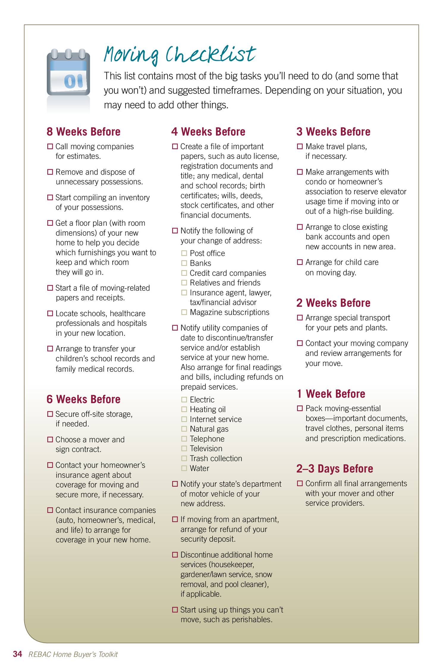 Short Moving Checklist.pdf MovingChecklist.pdf | DocDroid