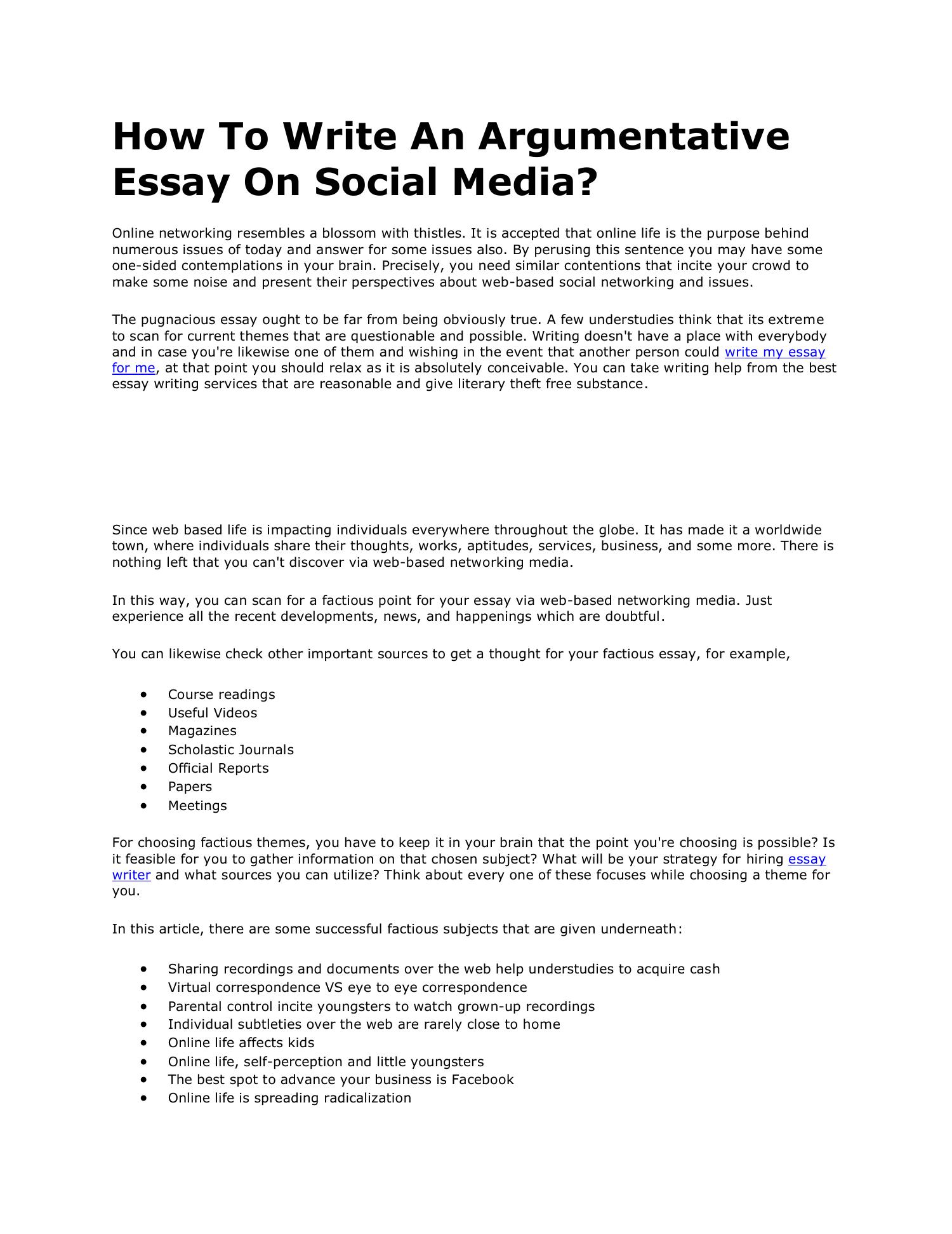 networking essay topics