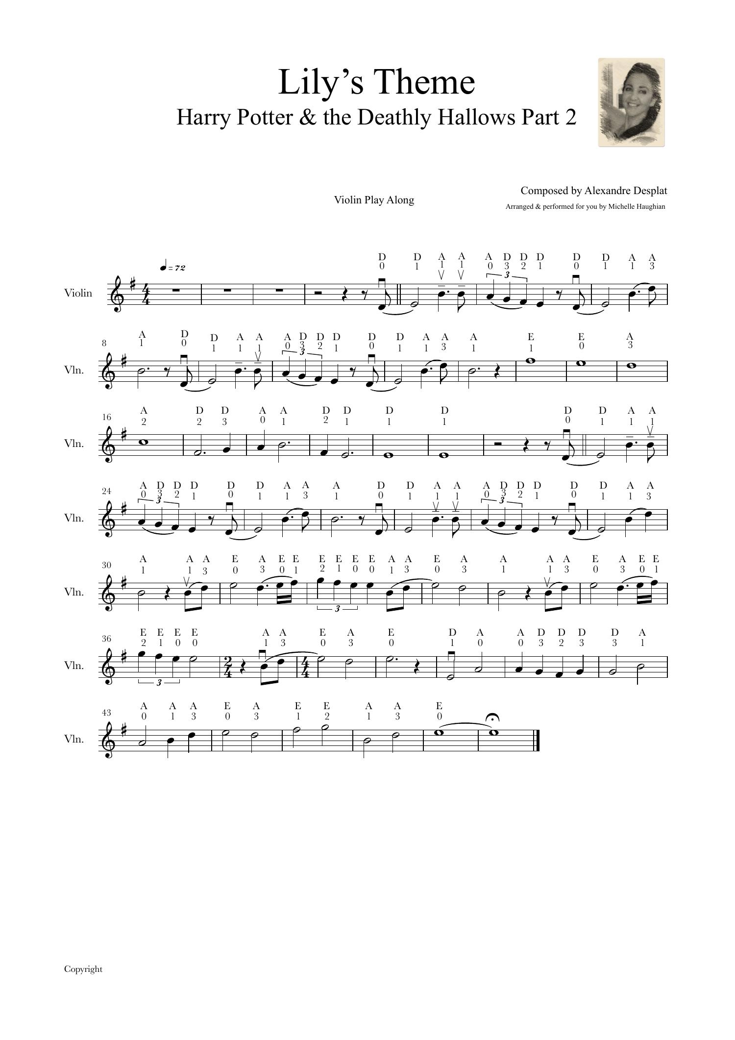 Lily's Theme _ Harry Potter & the Deathly Hallows Part 2 (Violin Play