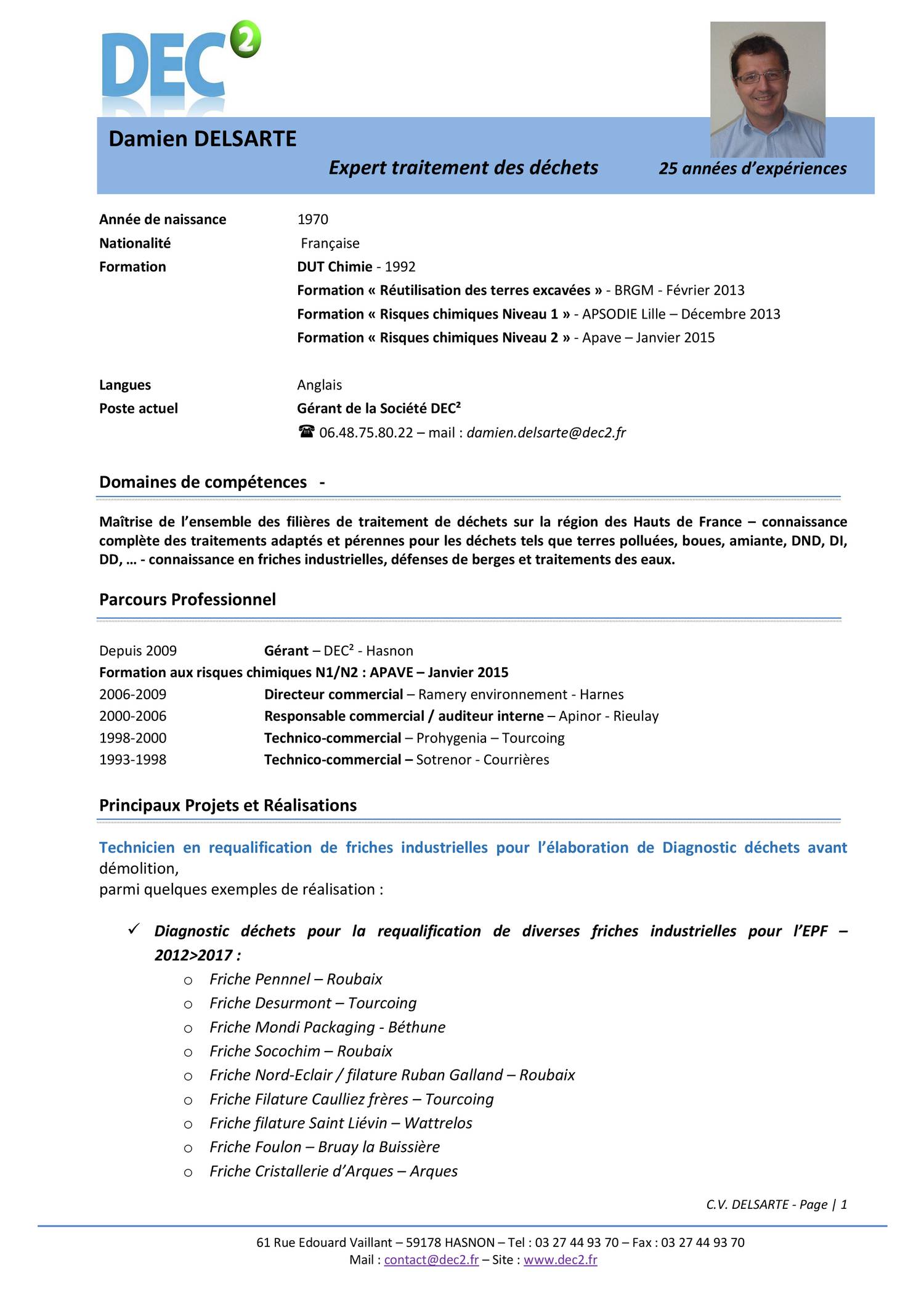 Psychology cv examples picture