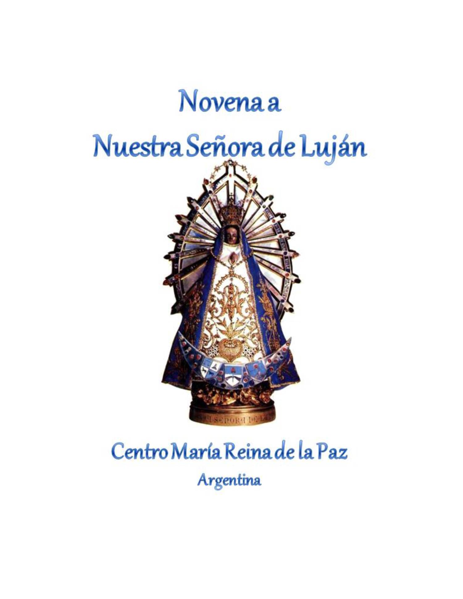 Novena a Nuestra Señora de Luján.pdf | DocDroid
