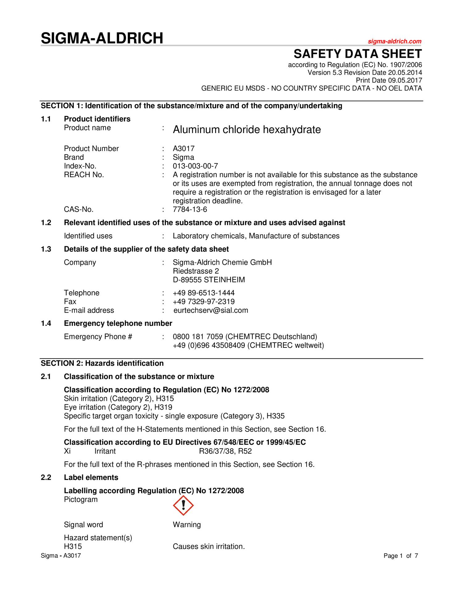 Aluminium chloride hexahydrate SA.pdf DocDroid