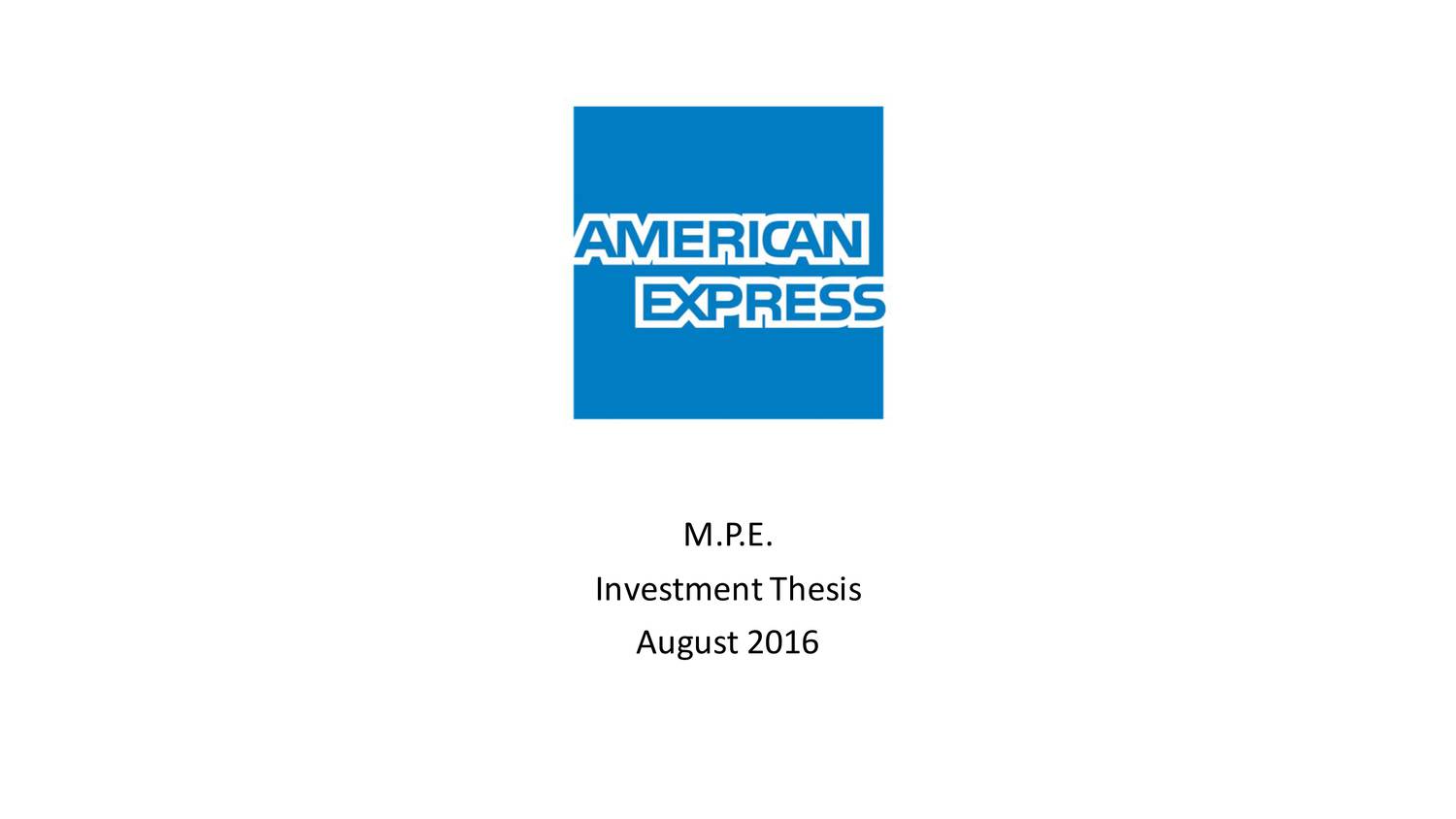 American Express Investment Thesis .pdf DocDroid