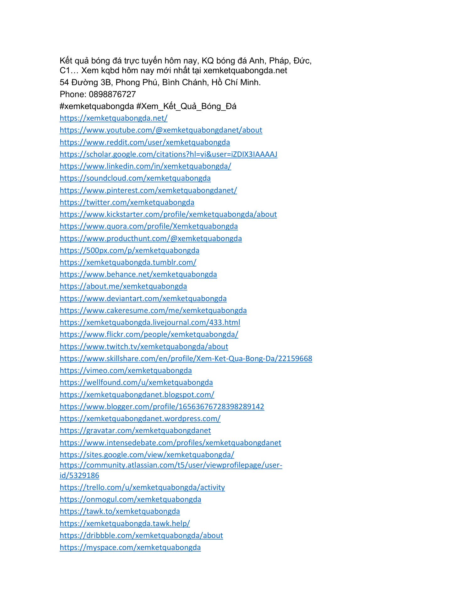 Xem Kết Quả Bóng Đá.docx | DocDroid