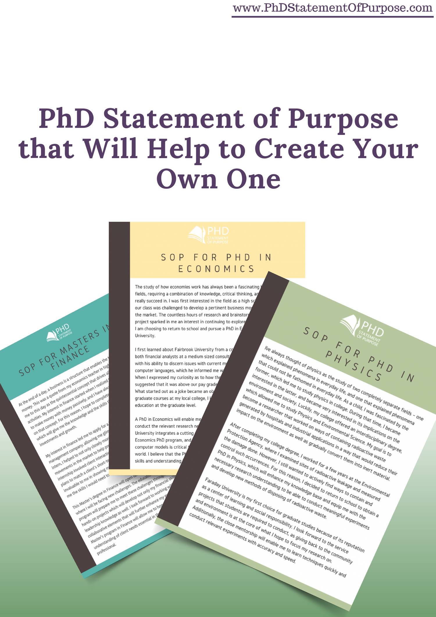 philosophy phd statement of purpose