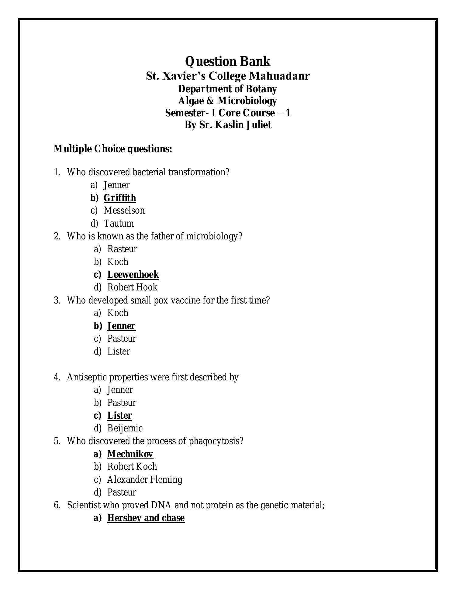 Question BankAlgae & Microbiology.pdf DocDroid