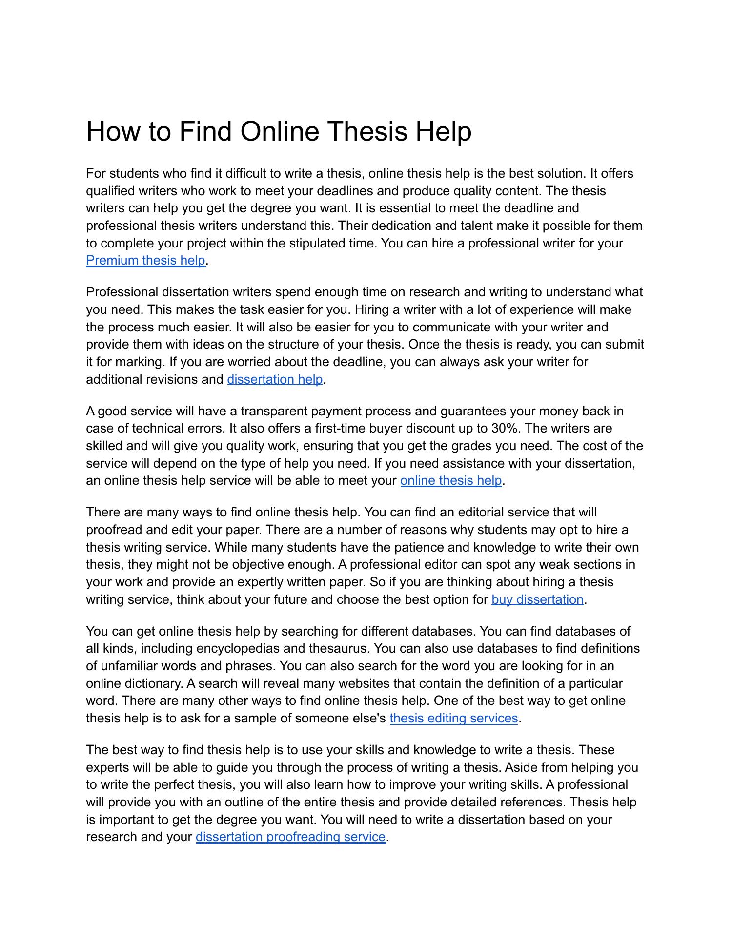 How to Find Online Thesis Help.pdf DocDroid