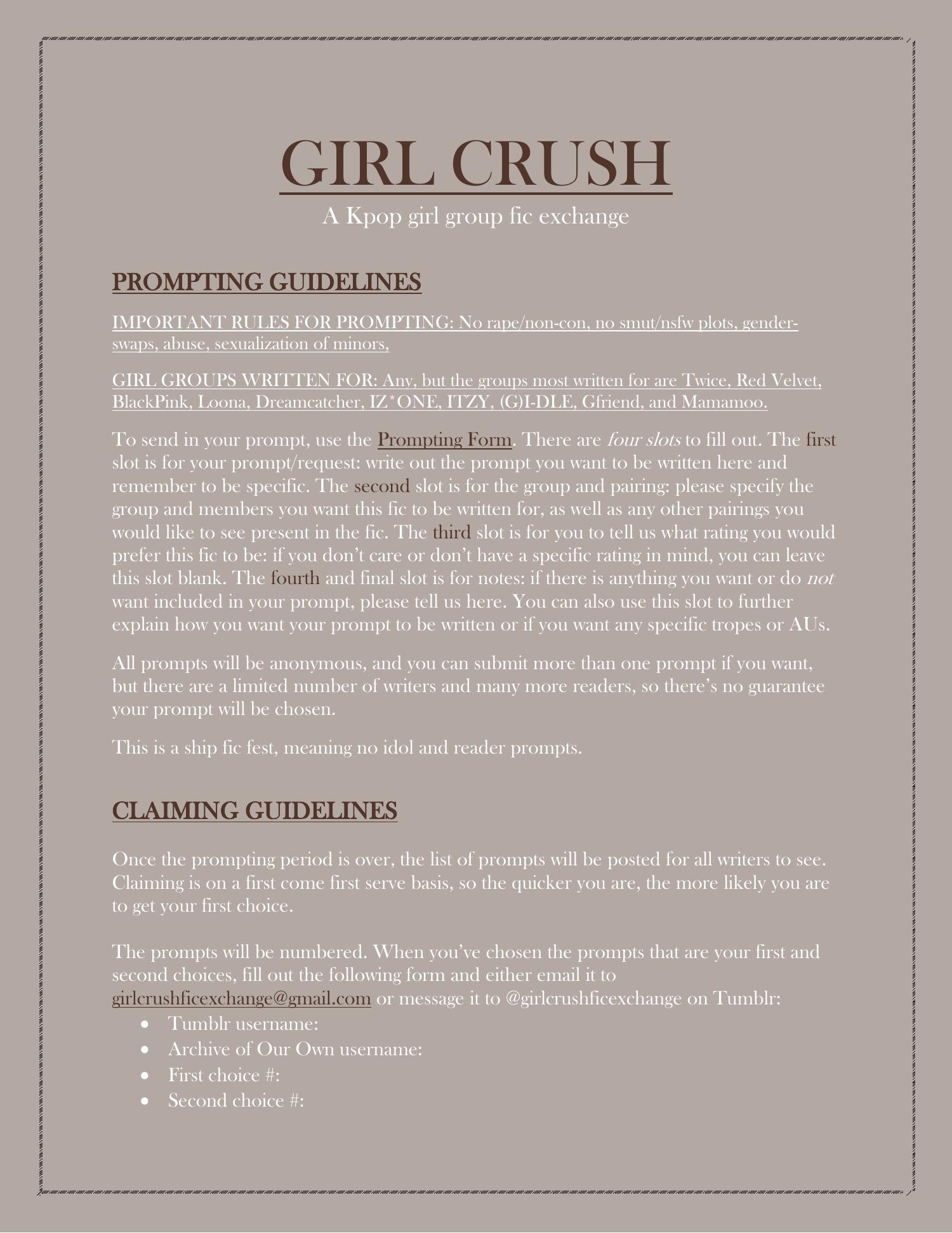 Girl Crush Pdf Docdroid