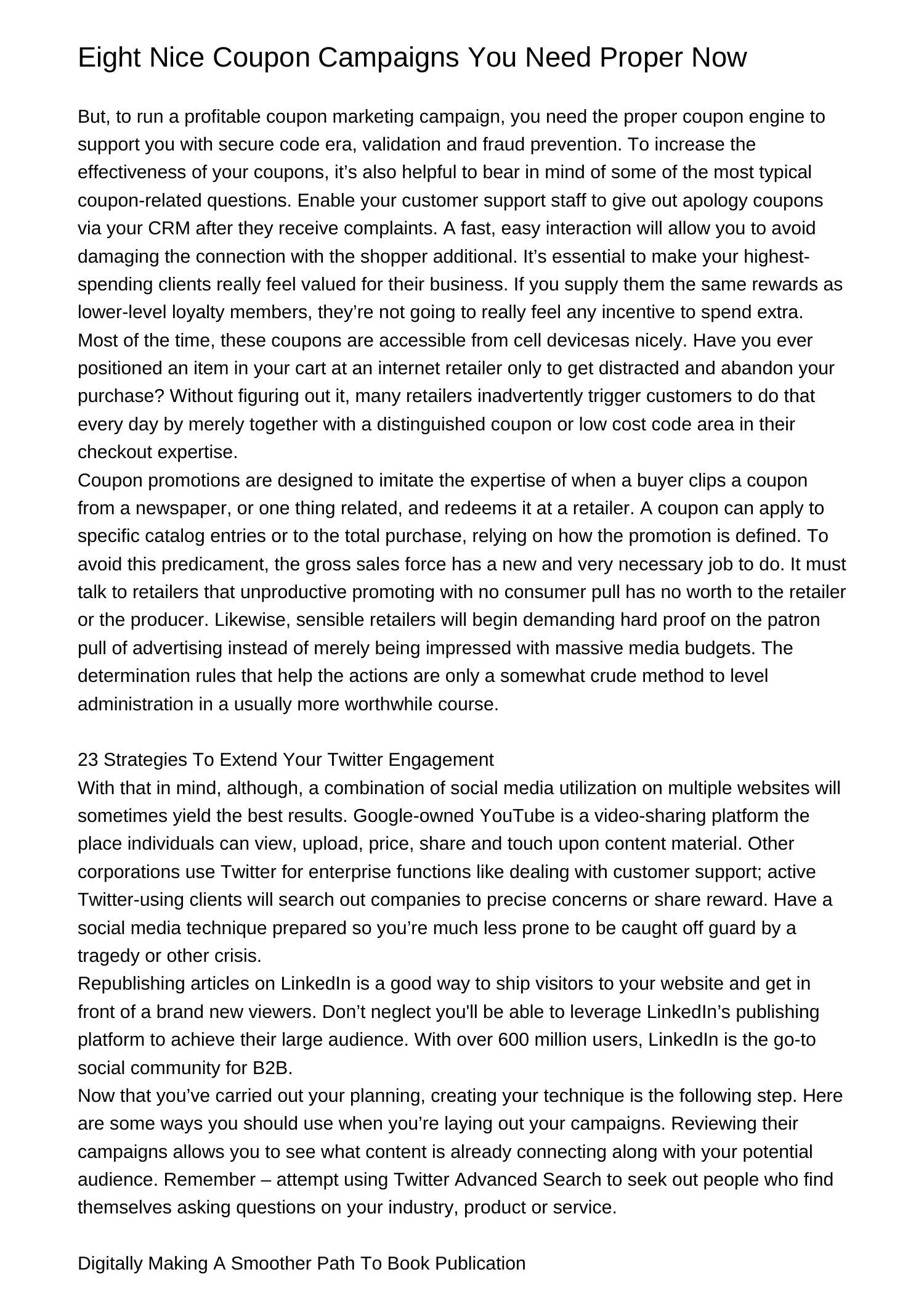 The Way To Develop A Successful Digital Coupon Marketing Strategyzkdaf