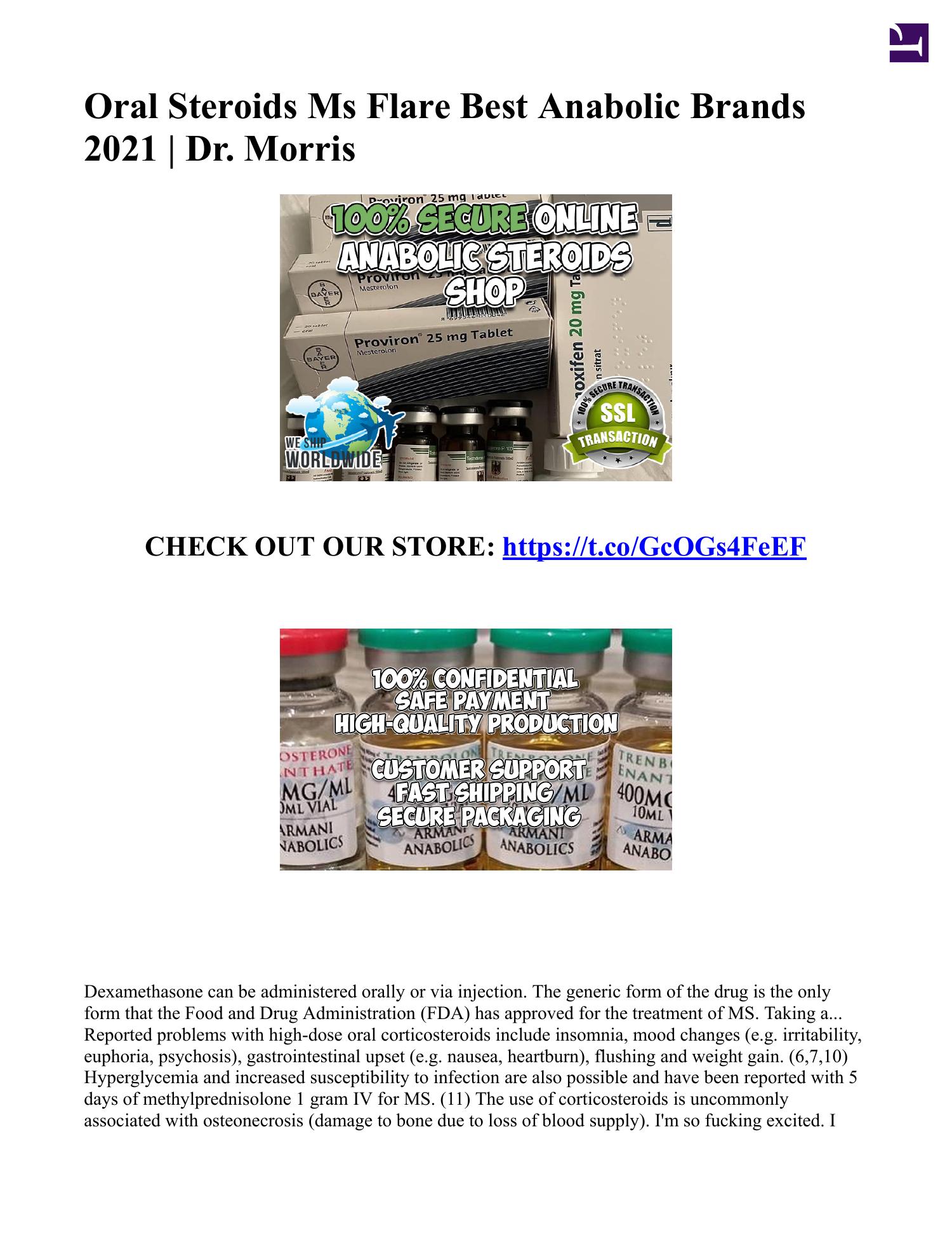 Oral Steroids Ms Flare Best Anabolic Brands 2021.pdf DocDroid