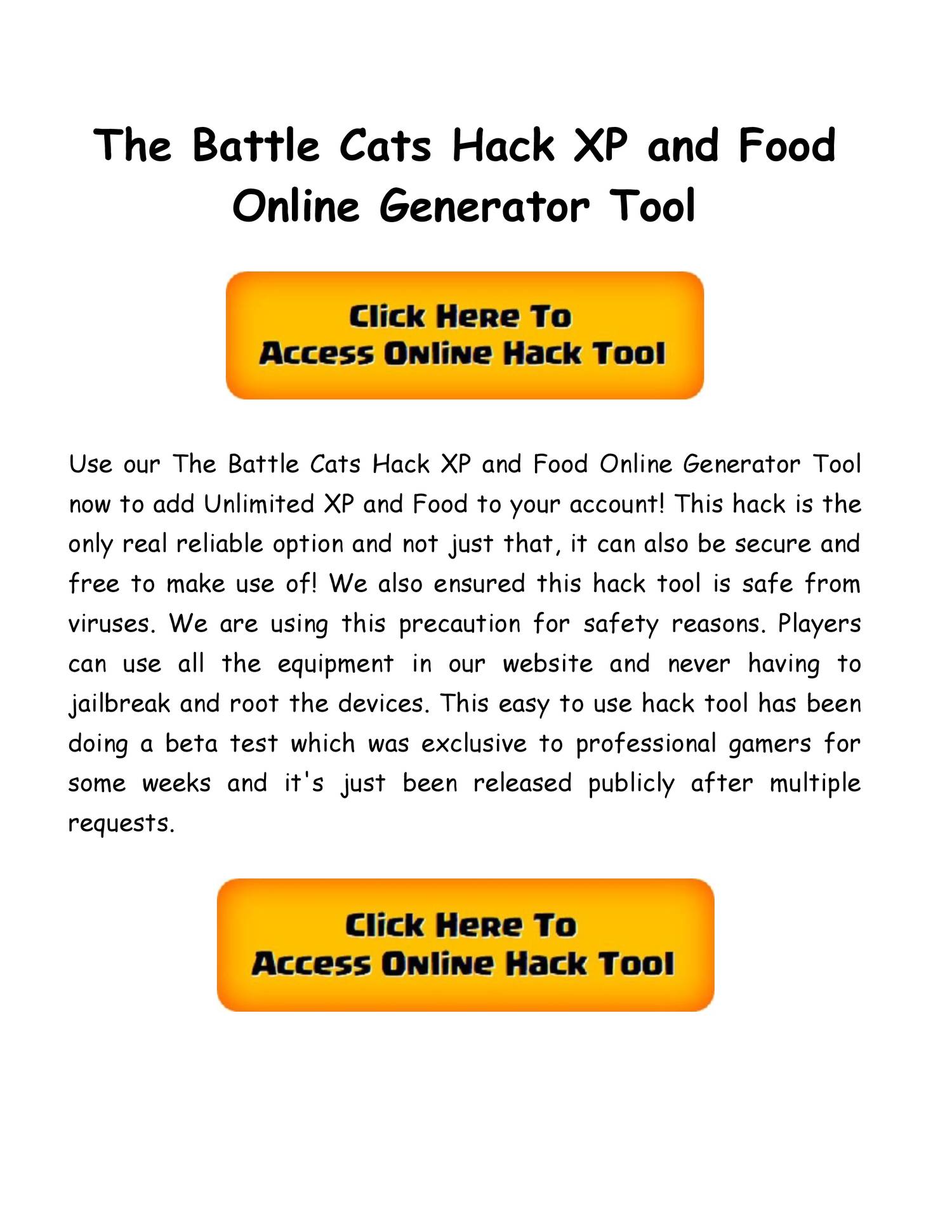 The Battle Cats Hack XP and Food Online Generator Tool.pdf DocDroid