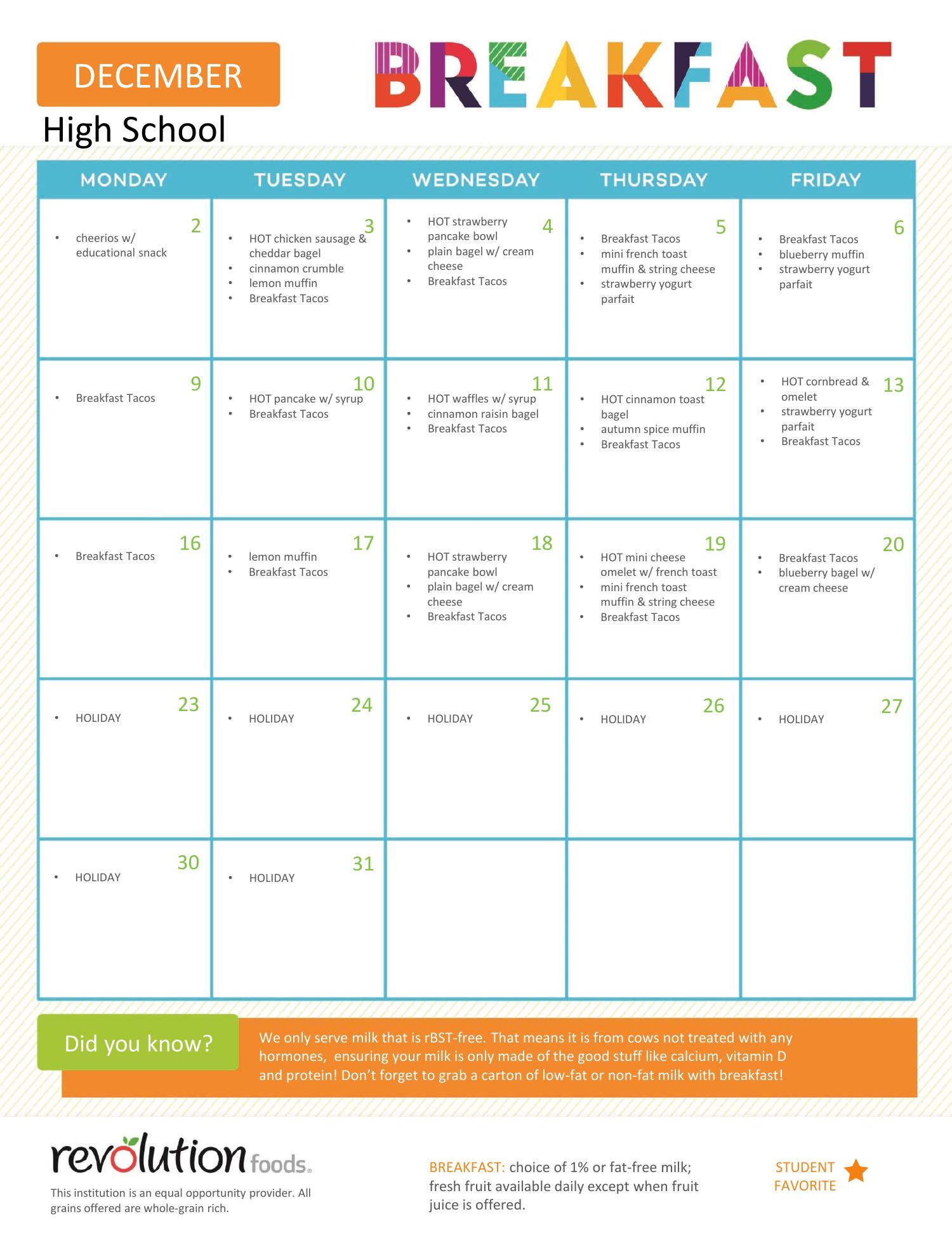Aaps high school menu december 2019 pptx docdroid